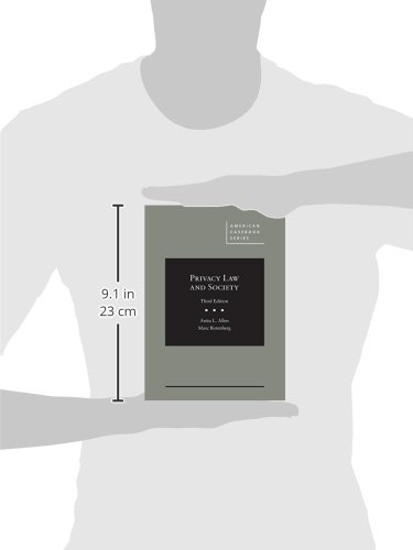 Privacy Law and Society - American Casebook Series | Legal Studies Textbook for Law Students & Professionals | Perfect for Classrooms, Research & Legal Practice