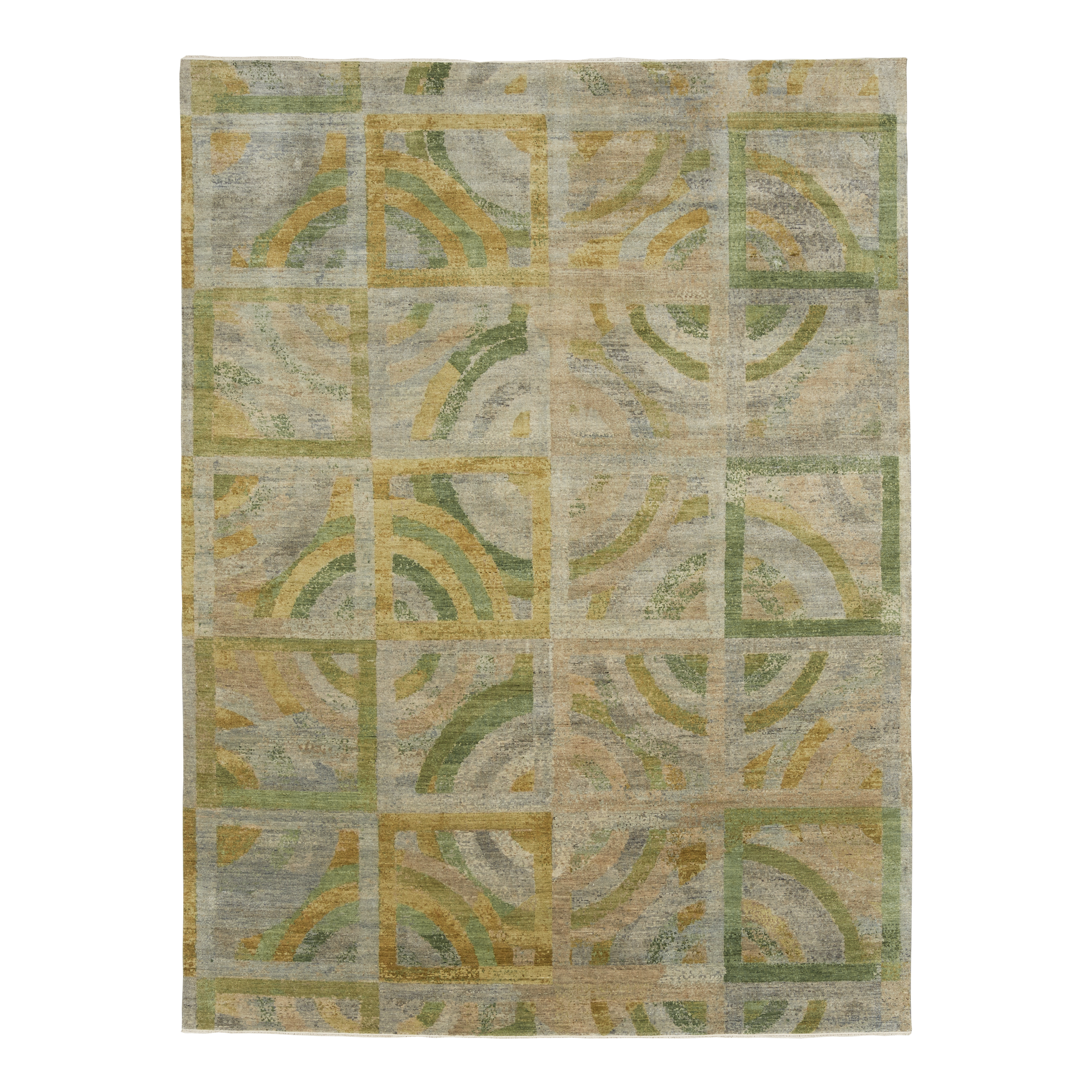 Malden Grey/Multi Color Handmade Wool Rug - Soft & Durable for Living Room, Bedroom, or Office Decor