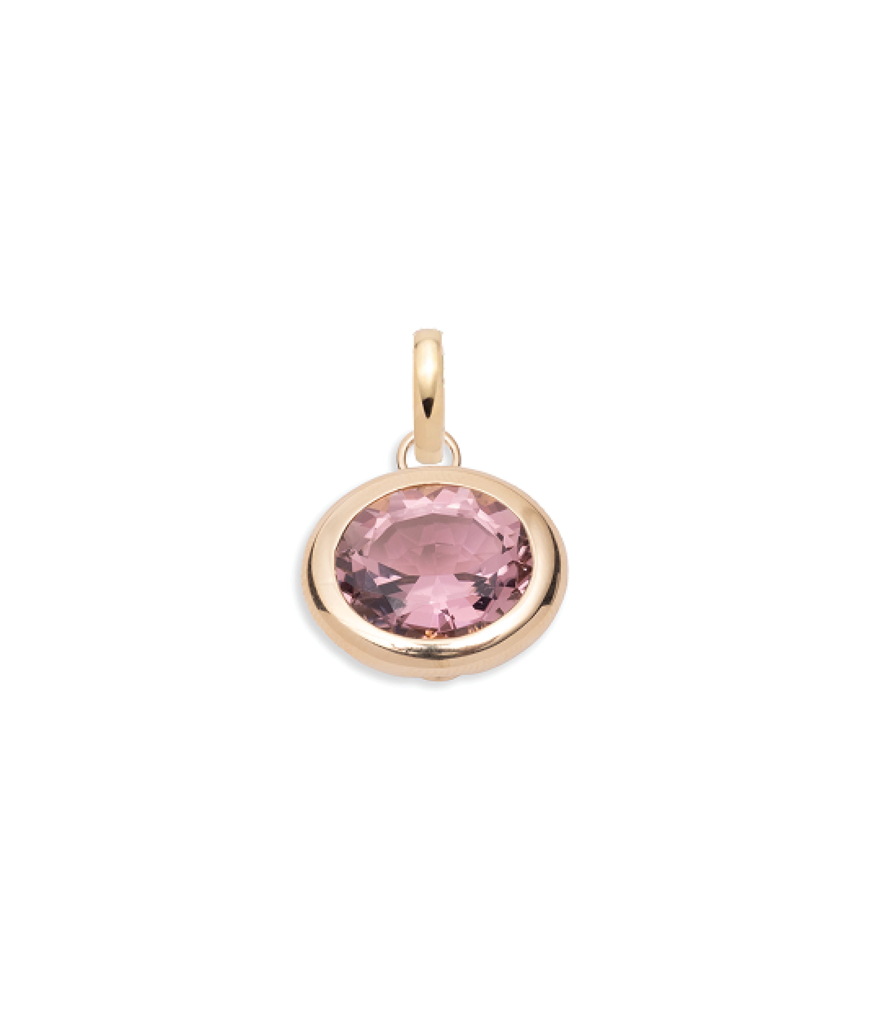 7.61ct Oval Cut Unique Pink Tourmaline Gemstone Pendant in 14K Yellow Gold with Annex Link Chain - Elegant Jewelry Gift for Women, Perfect for Weddings, Anniversaries & Special Occasions
