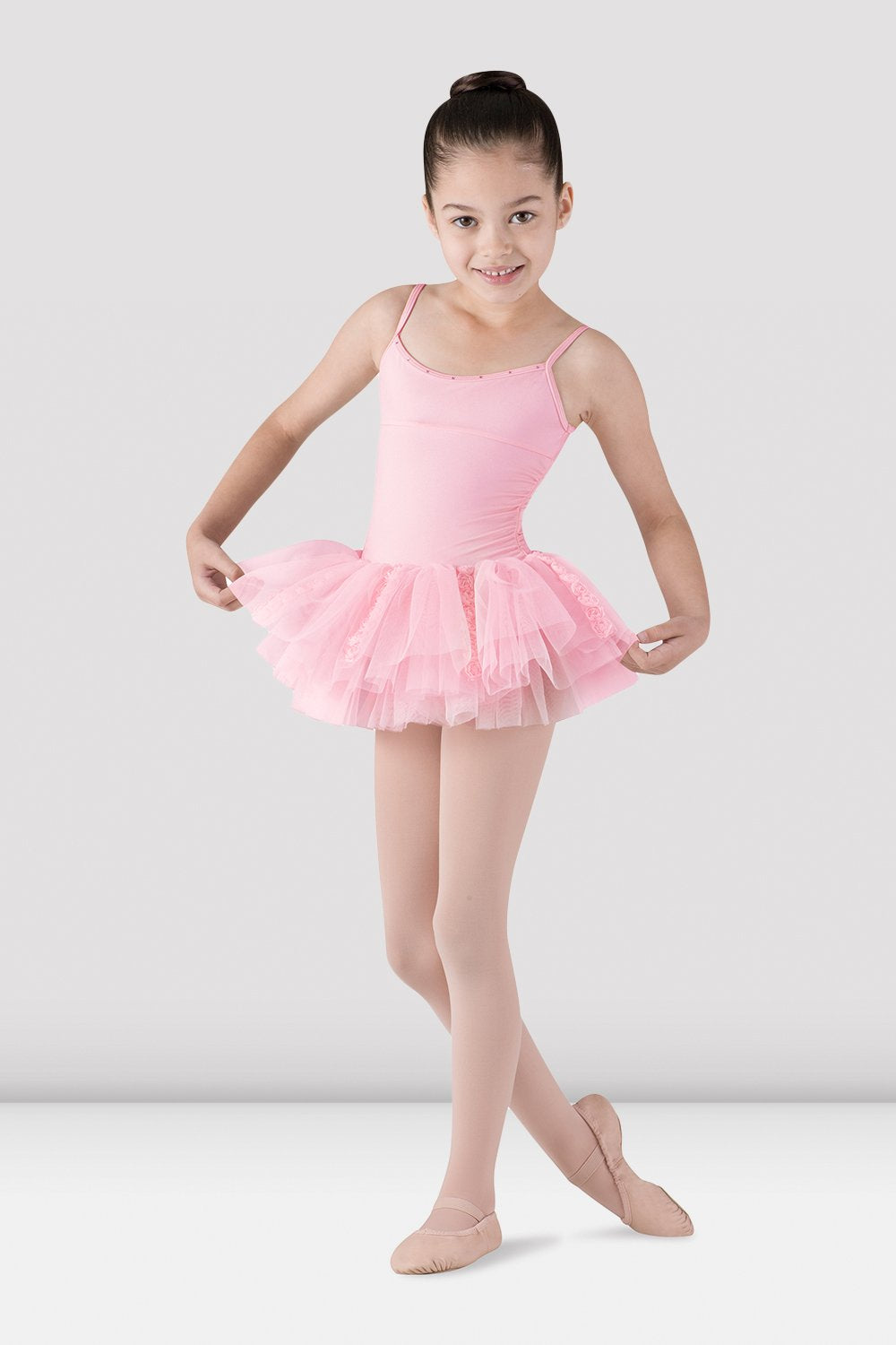Milani Girls' Camisole Tutu Dress - Elegant & Comfortable for Parties, Photos & Special Occasions