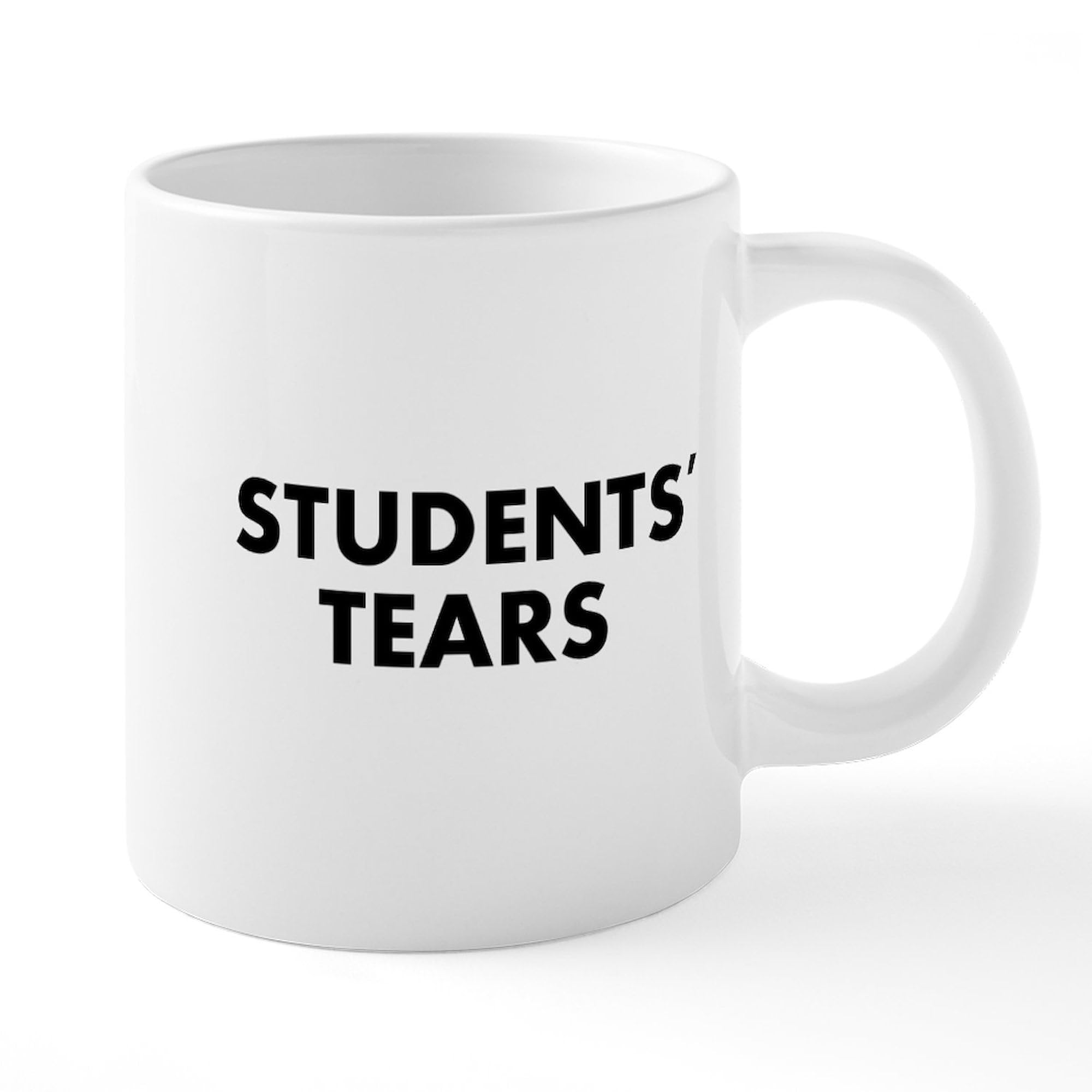Funny 20oz Ceramic Coffee Mug - Students Tears Design by CafePress | Perfect for Teachers, Graduation Gifts & College Humor