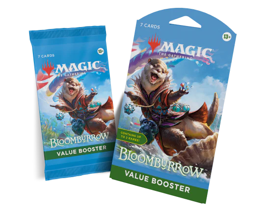 Magic the Gathering Bloomburrow Value Booster Sleeved Pack - Premium MTG Card Protectors for Collectors & Players | Perfect for Deck Building, Tournaments & Game Nights