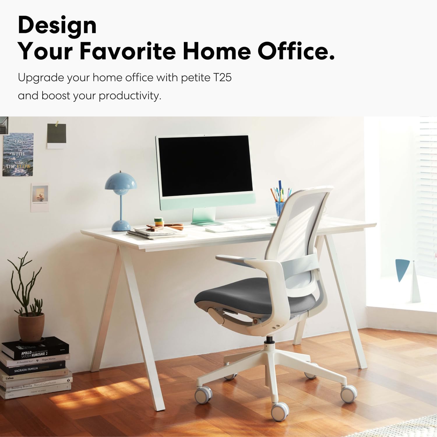 SIDIZ T25 Petite Ergonomic Office Chair for Women 4'9