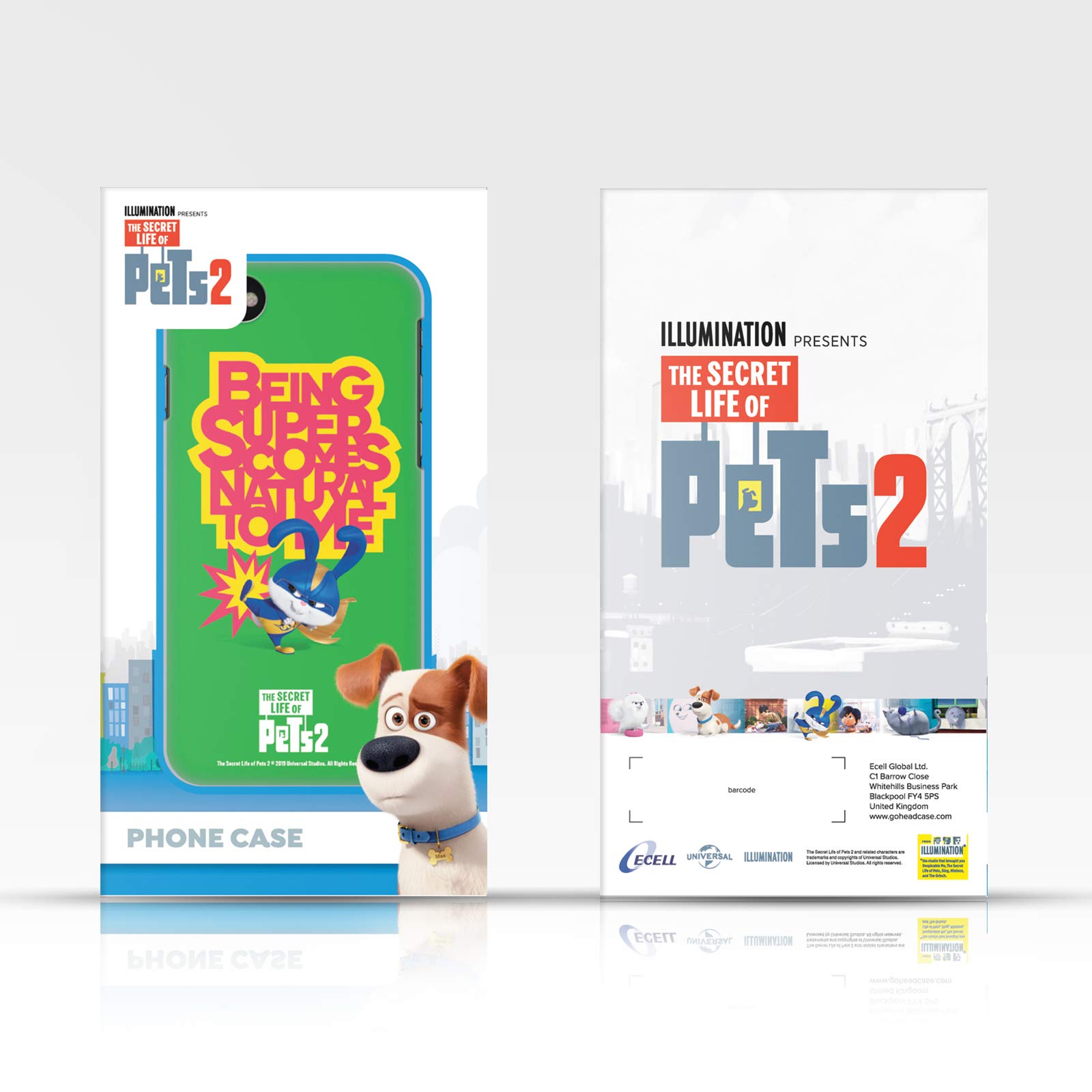 Officially Licensed The Secret Life of Pets 2 Max Dog Leash iPhone 12 Case - Soft Gel Protective Cover for iPhone 12/12 Pro - Cute Pet Accessory for Dog Lovers & Movie Fans (Perfect for Walks, Outdoor Adventures & Showing Off Your Style)