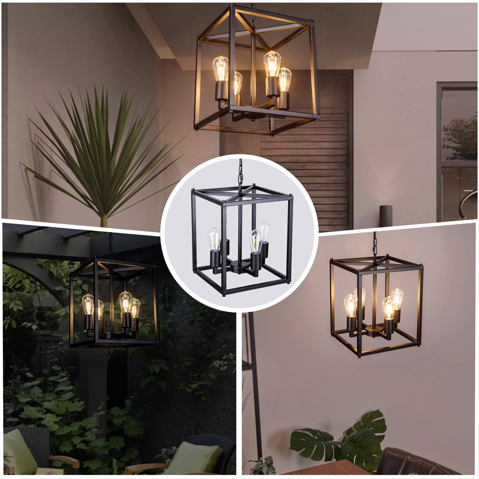 Solar Chandelier Outdoor - 14