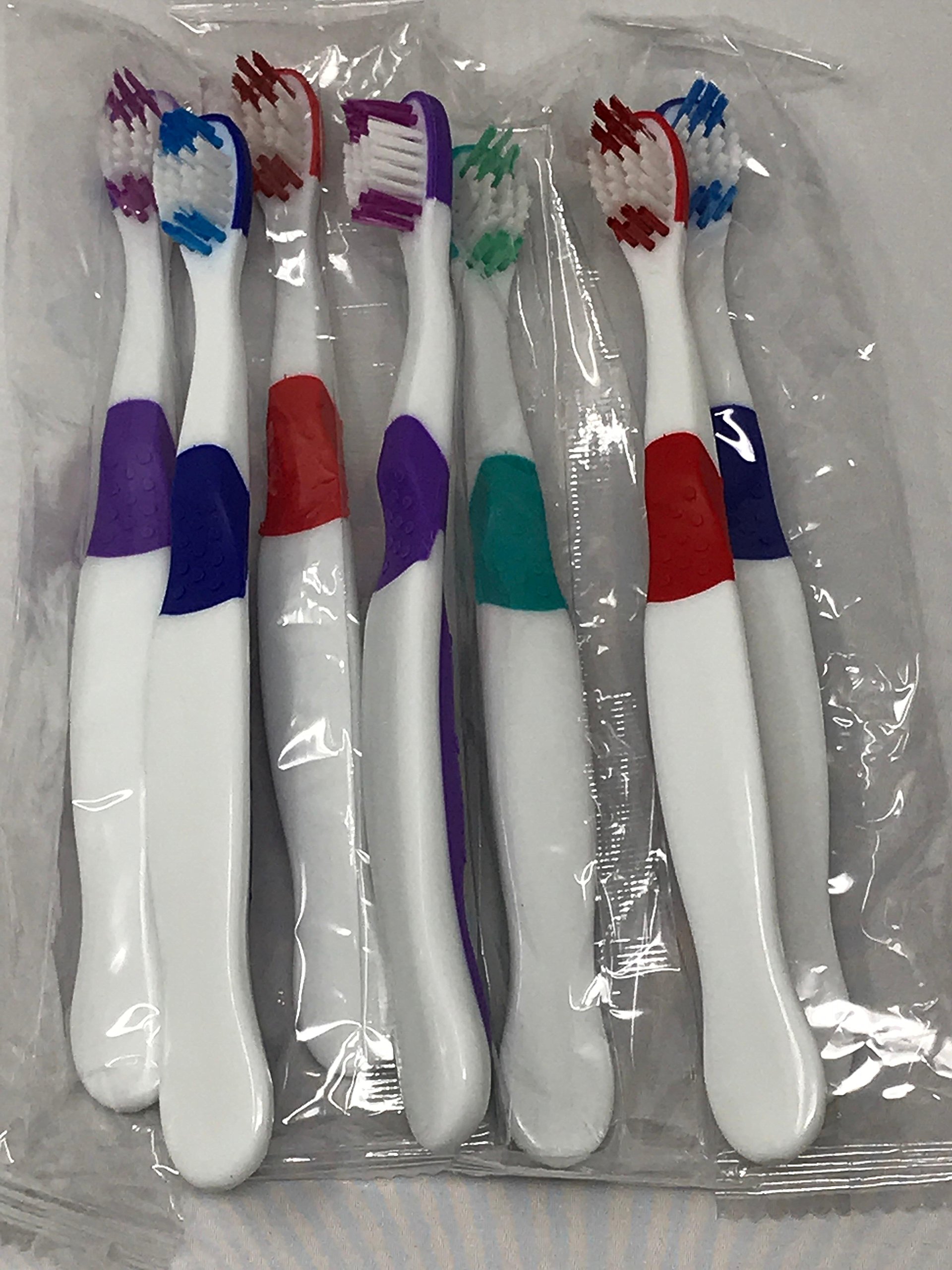 Soft Bristle Toothbrushes for Kids - 12 Pack, Assorted Colors, Individually Wrapped | Gentle Dental Care for Children's Teeth | Perfect for Travel, School & Daily Oral Hygiene