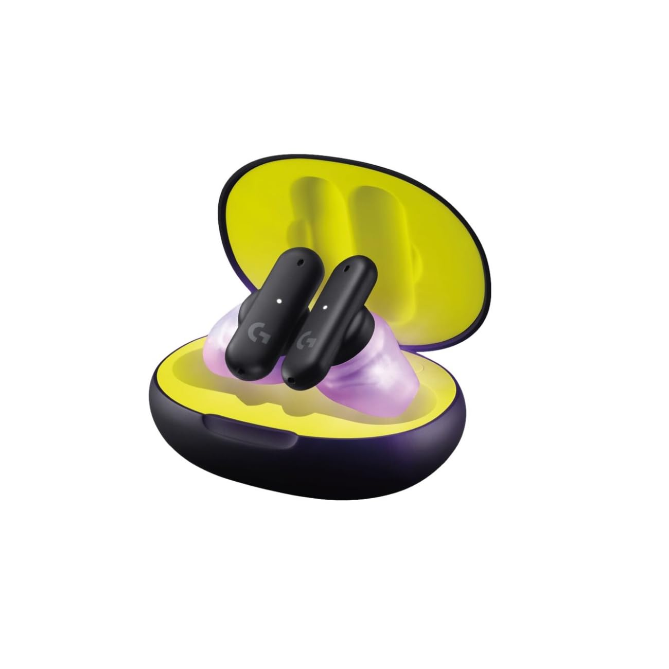 Logitech G Fits Wireless Gaming Earbuds - Customizable Fit, Lightspeed & Bluetooth, Beamforming Mics - Compatible with PC, Mac, PS5, PS4, Mobile & Nintendo Switch (Black) - Perfect for Competitive Gaming & Mobile Play