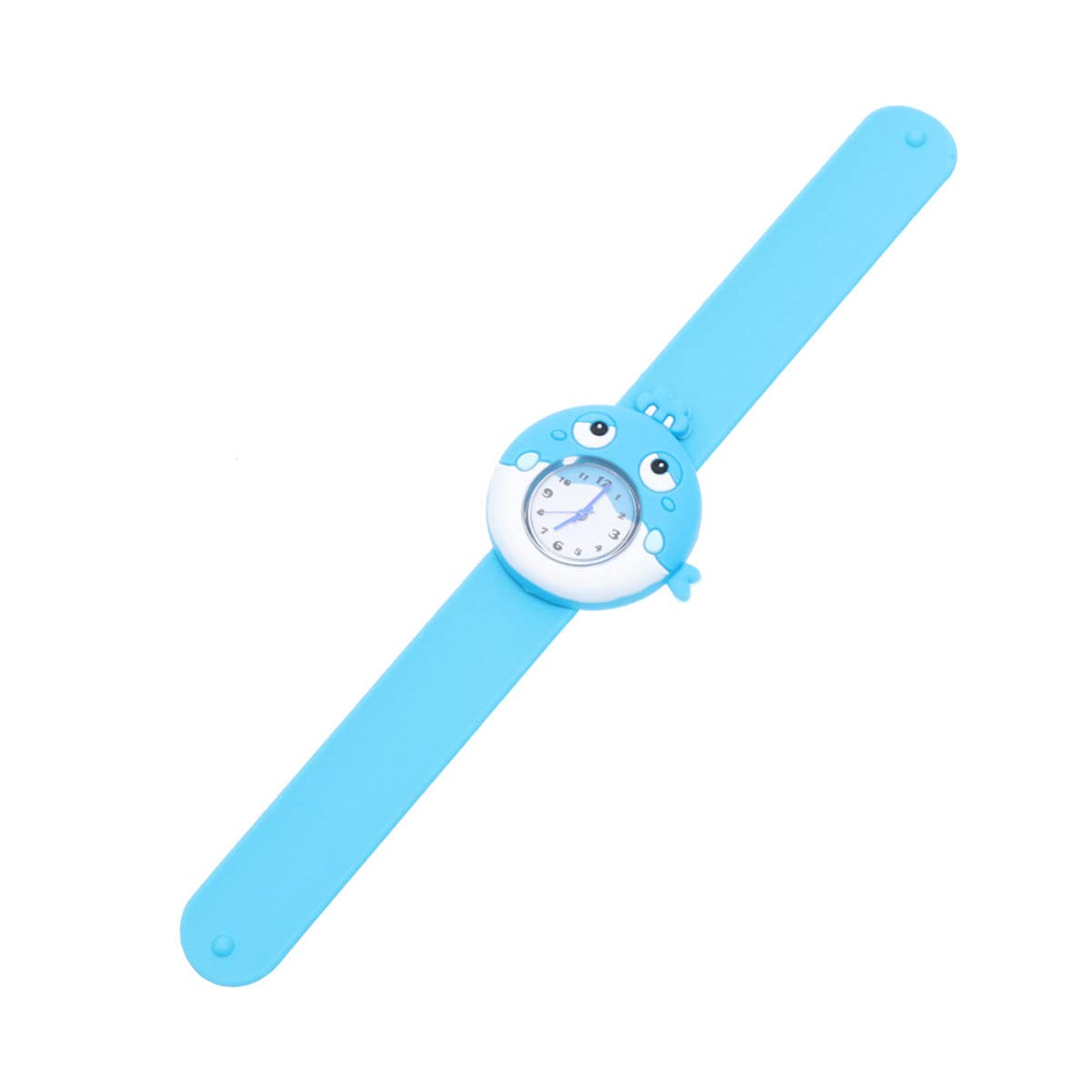 Obuyke Kids Slap Watch Bracelet - Educational Wrist Watch Toy for Boys & Girls, Fun Birthday Gift with Whale Design - Perfect for School, Playtime & Outdoor Activities