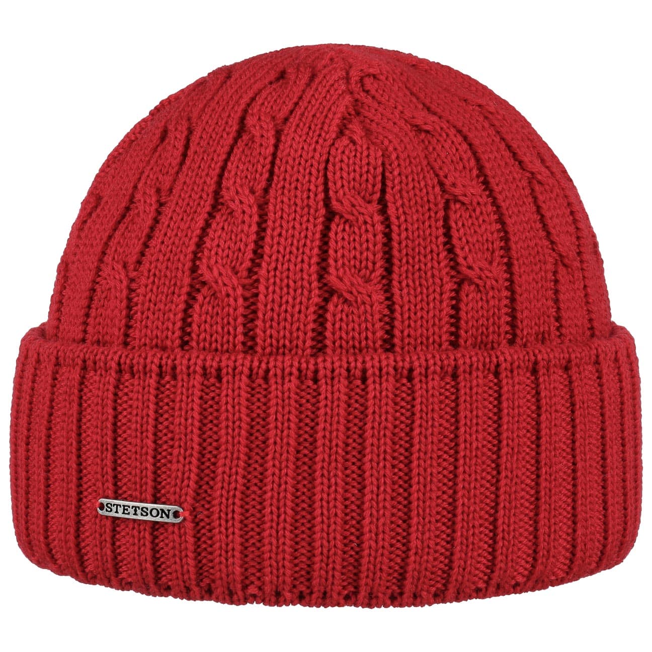 Stetson Georgia Wool Knit Hat with Cuff - Warm Winter Beanie for Men & Women - Perfect for Skiing, Hiking, and Outdoor Activities