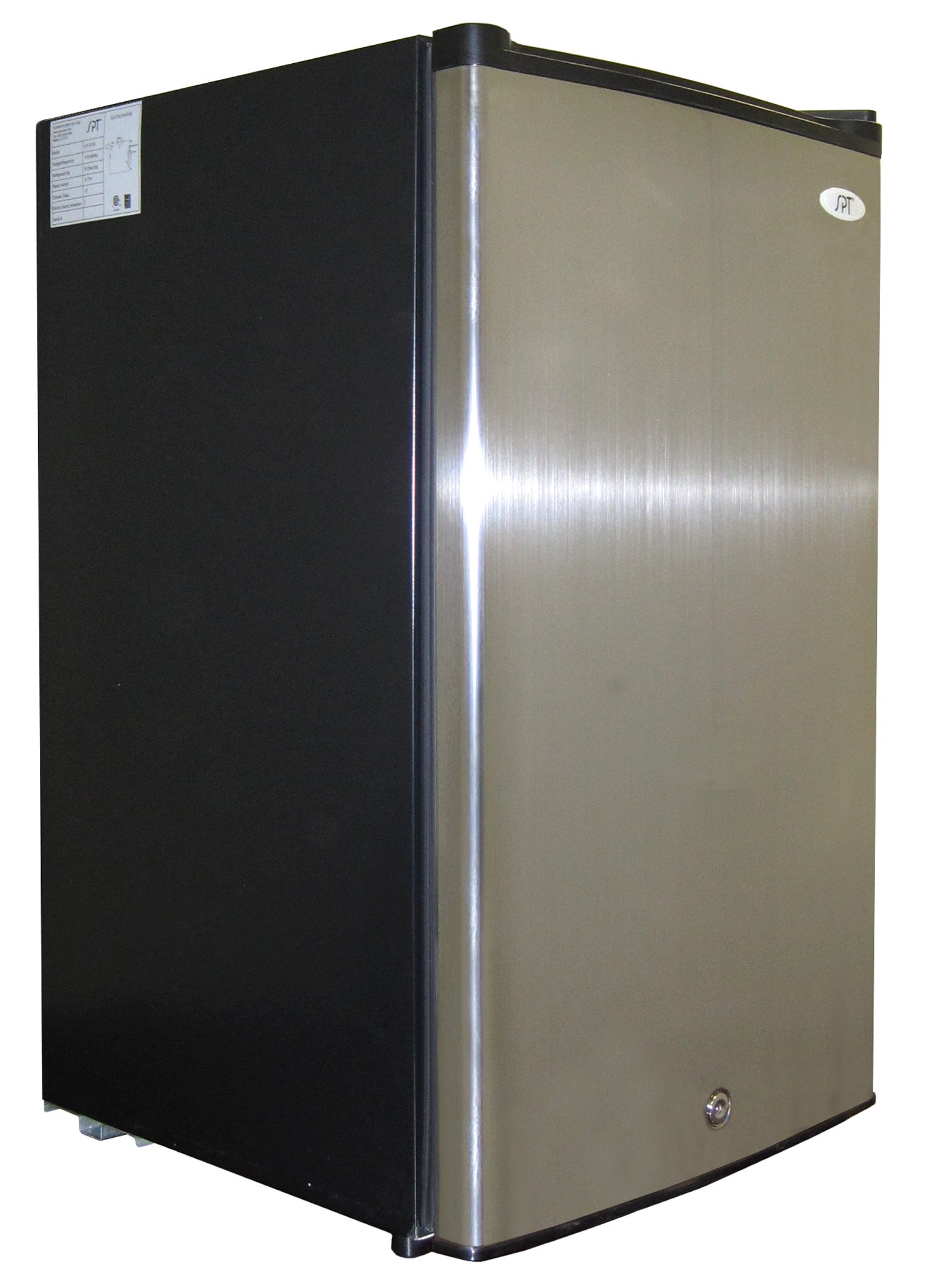 UF-304SSA: 3.0 cu.ft. Stainless Steel Upright Freezer - Energy Star Certified for Home, Garage & Basement Storage