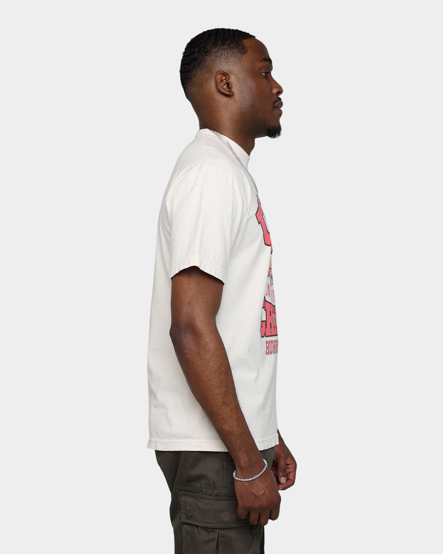 19Nine University of Nevada Las Vegas 1990 National Champions T-Shirt - Cream | Vintage UNLV Basketball Fan Apparel for Game Day & Alumni Events
