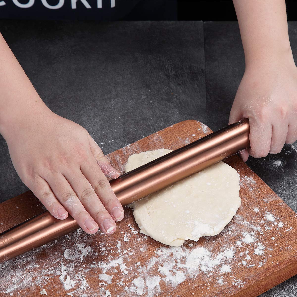 Premium Rose Gold Rolling Pin - 16.7