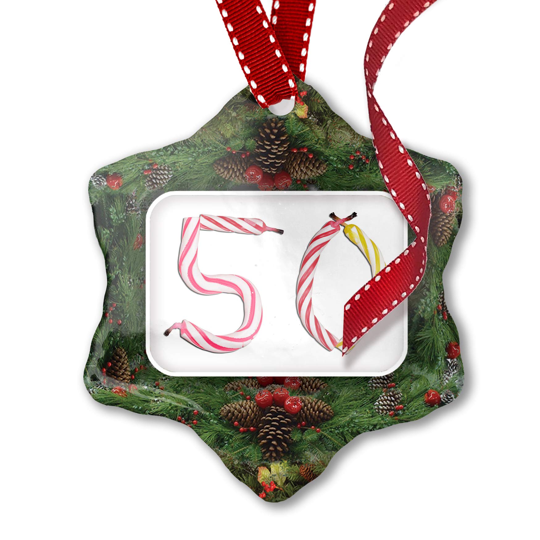 50-Pack Christmas Ornament Birthday Party Candles - Perfect for Holiday Decorations, Birthday Celebrations & Festive Events