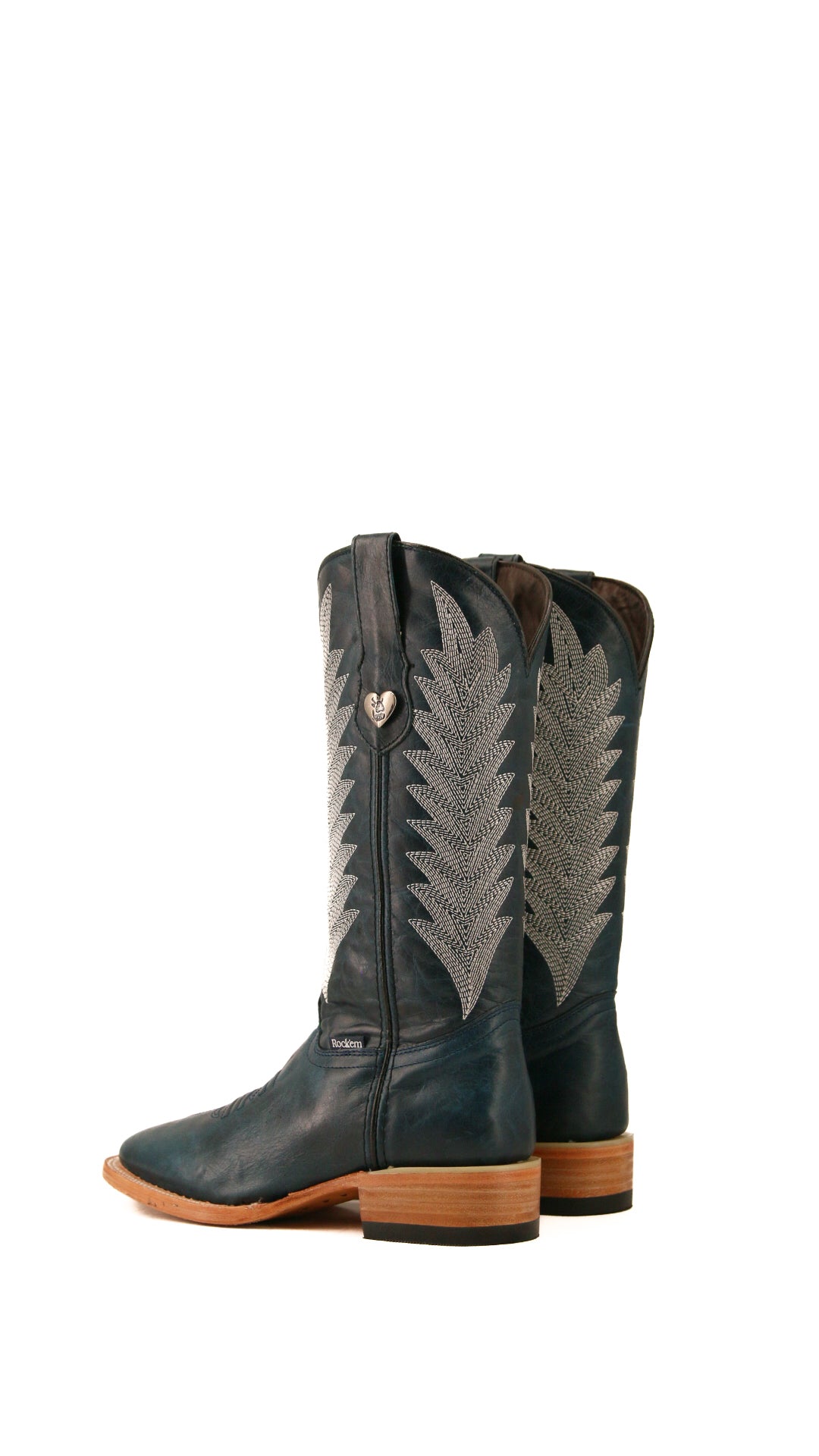 Sierra Square Toe Cowgirl Boots for Women - Western Riding Boots with Comfortable Cushion - Perfect for Country Dancing, Rodeo & Outdoor Adventures