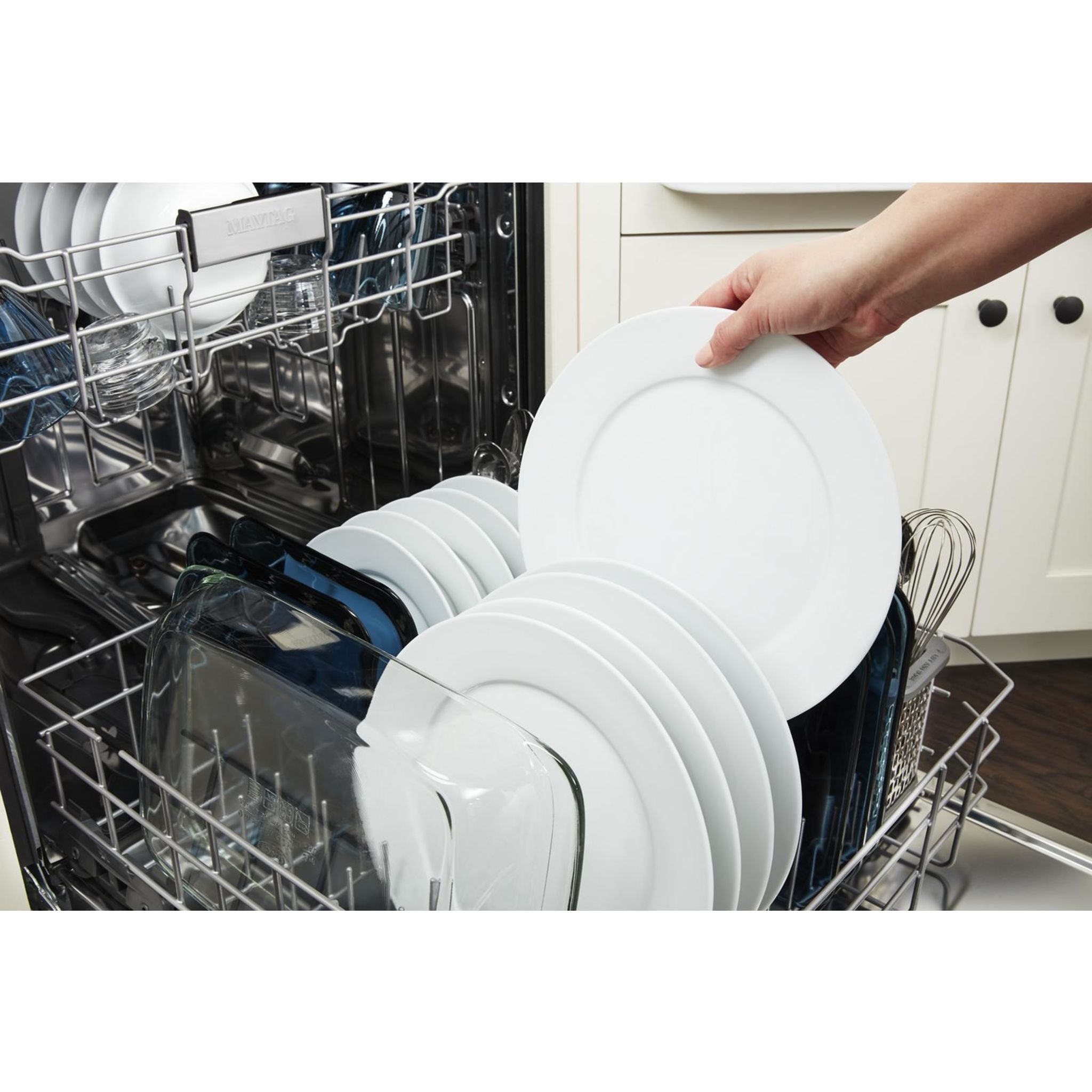 Maytag MDB4949SKB 24-Inch Built-In Dishwasher with Stainless Steel Tub - Black | Energy Star Certified, Quiet Operation | Perfect for Modern Kitchens & Large Families