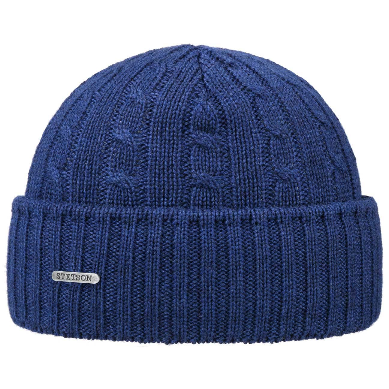 Stetson Georgia Wool Knit Hat with Cuff - Warm Winter Beanie for Men & Women - Perfect for Skiing, Hiking, and Outdoor Activities