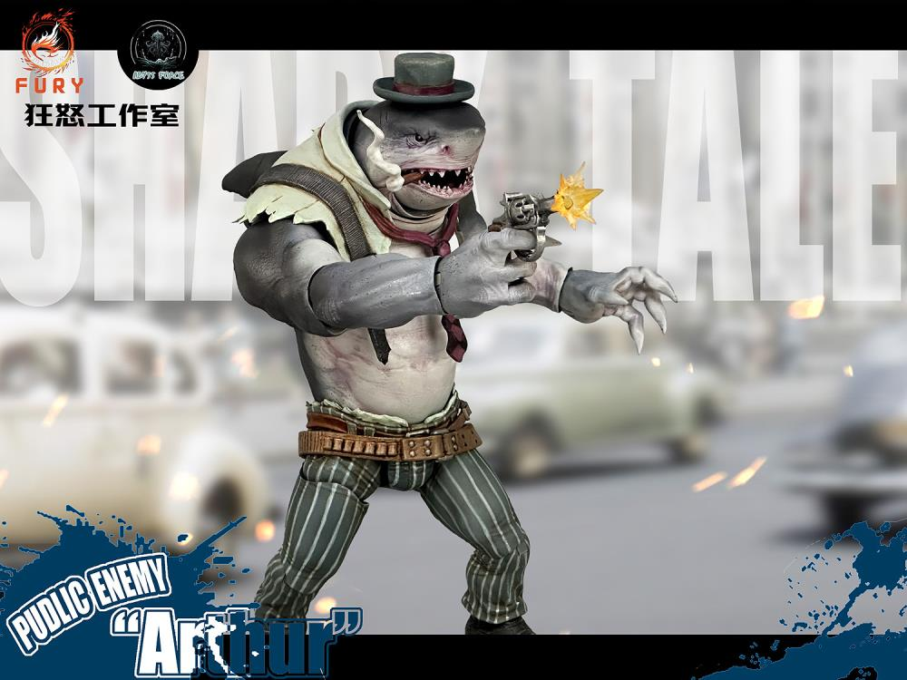 Fury Toys 1/12 Scale 8-Inch Abyss Force Arthur Gypsy Billy Action Figure - Collectible Model for Display, Photography & Cosplay Scenes