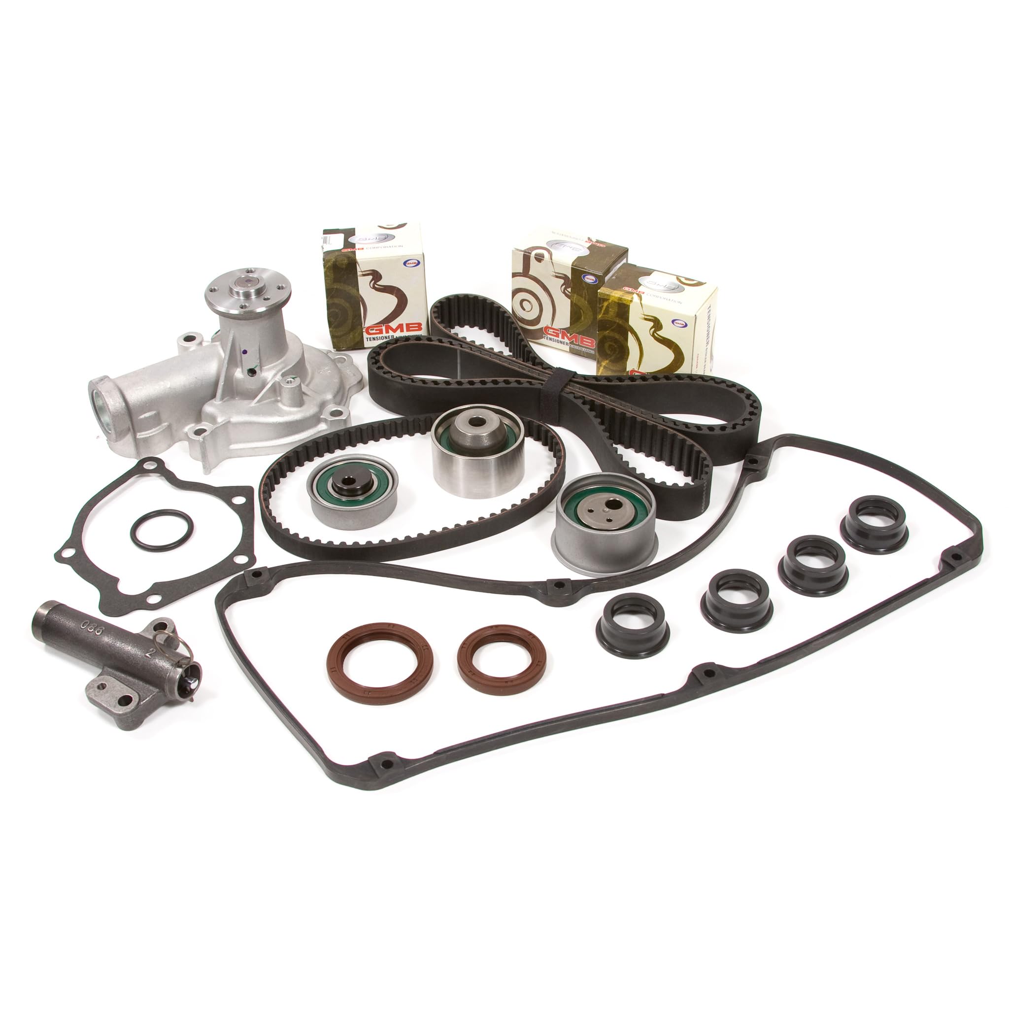 MA-4216966789 Timing Belt Kit with Water Pump & Valve Cover Gasket - Compatible with Dodge Mitsubishi Eclipse & Galant 2.4L Engine - Perfect for Engine Maintenance & Performance Upgrades