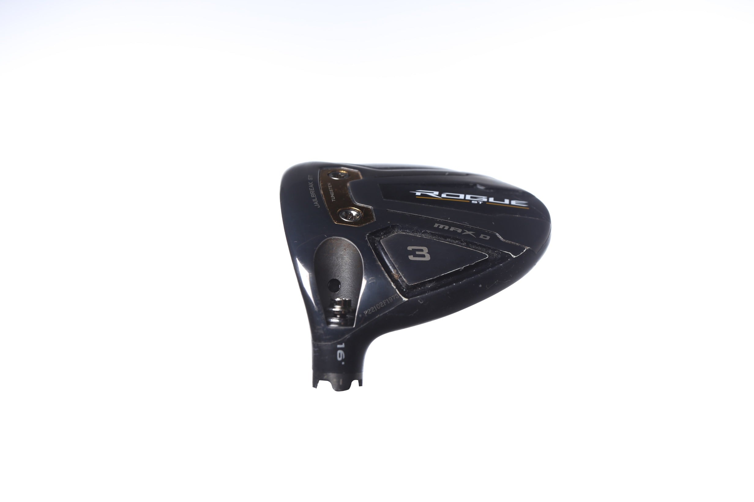 Used Callaway Rogue ST Max Draw Fairway Wood 16° Left-Handed Golf Club Head Only - Perfect for High Handicappers & Senior Golfers Seeking More Forgiveness