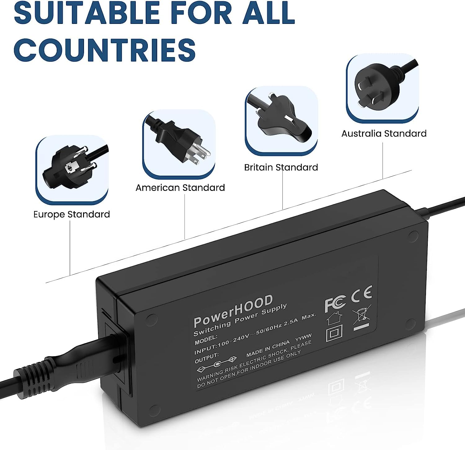 130W AC/DC Power Adapter for Anker 575 USB-C Docking Station (13-in-1 Triple Display Model A8392/A83921A1) - 20V DC Power Supply Charger Cable for Home & Office Workstations