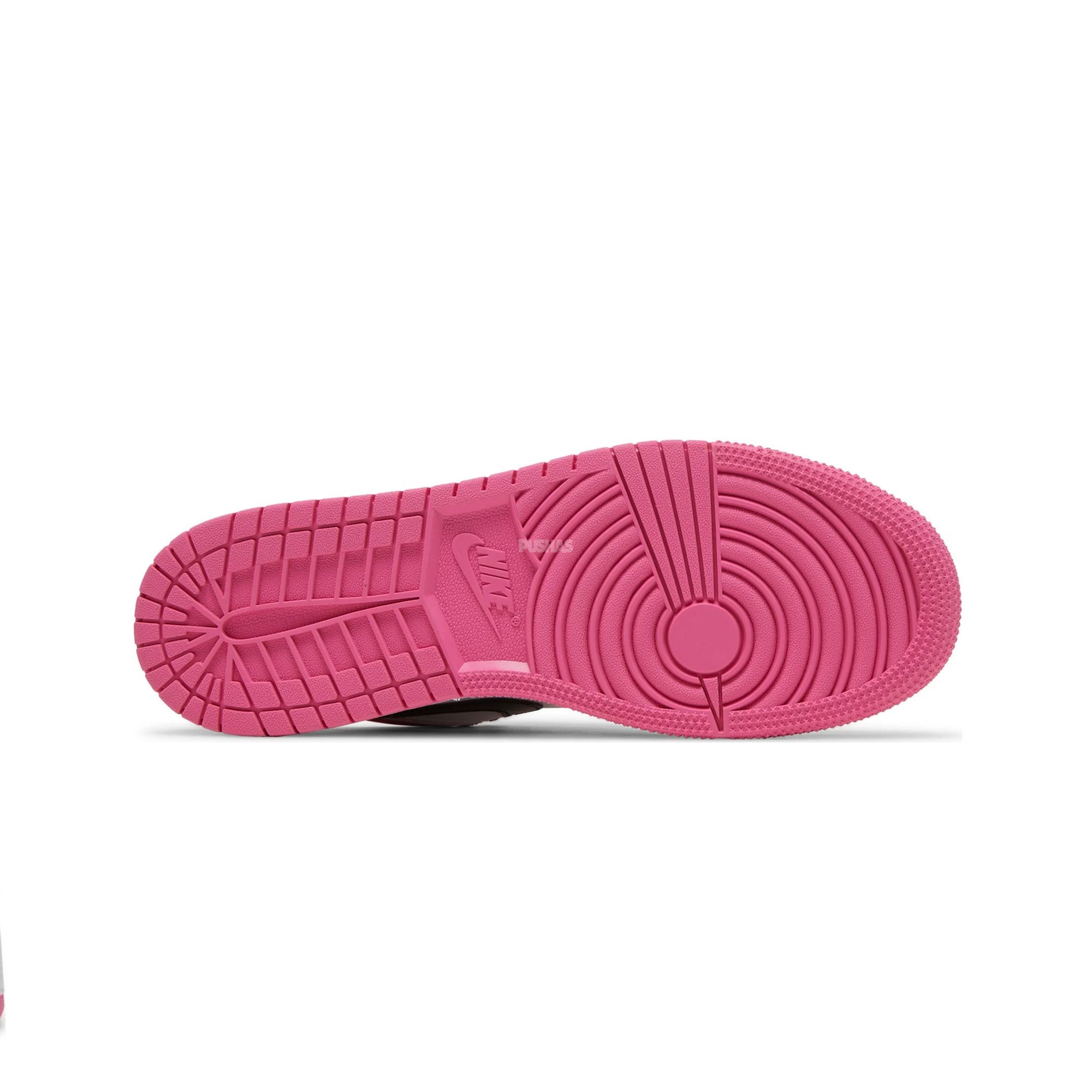 Air Jordan 1 Low 'White Pinksicle' GS Sneakers - Girls' Pink & White Basketball Shoes for Casual Wear & Street Style Fashion