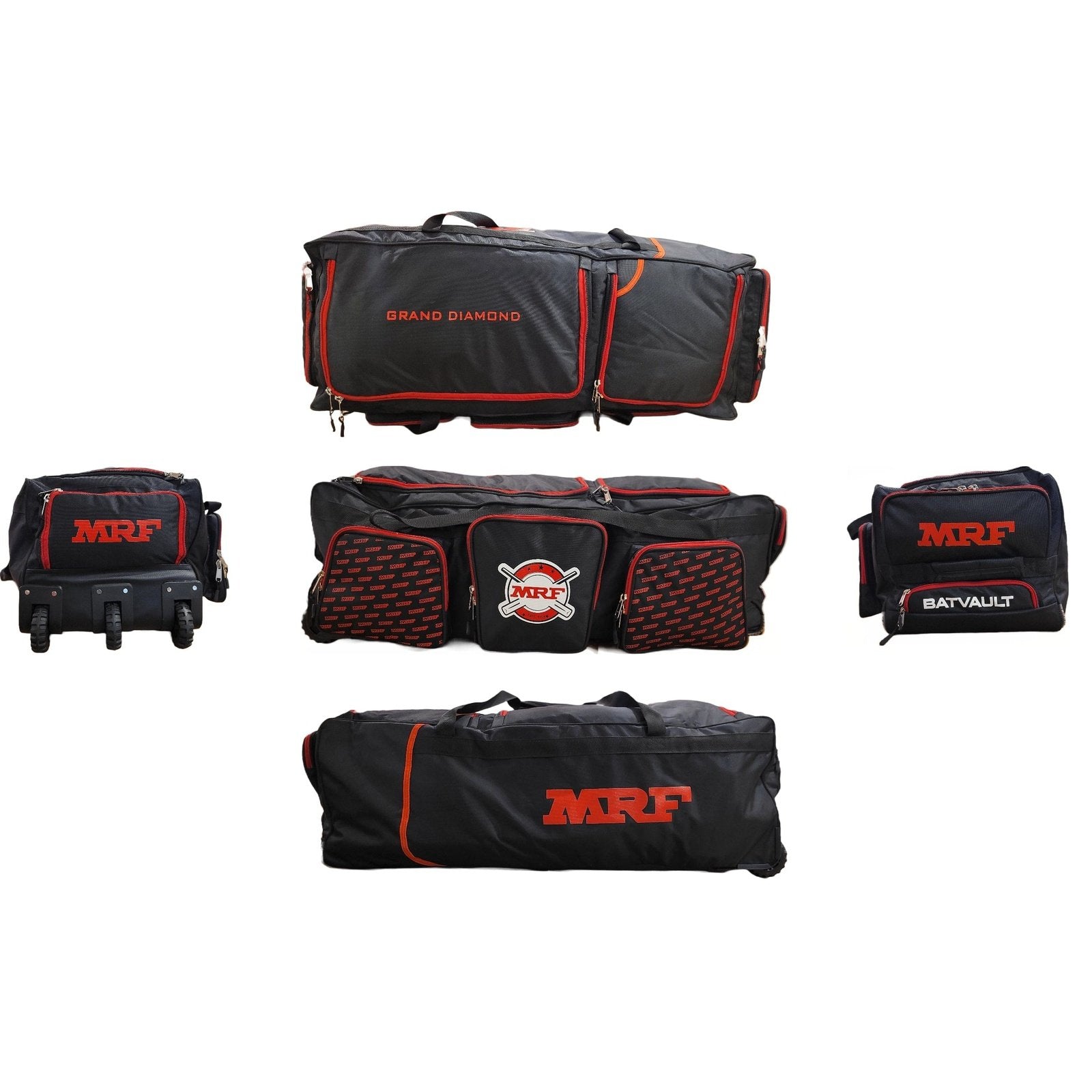 MRF Genius Grand Diamond Cricket Kit Bag - Premium Cricket Equipment for Players & Teams - Perfect for Matches, Practice & Travel