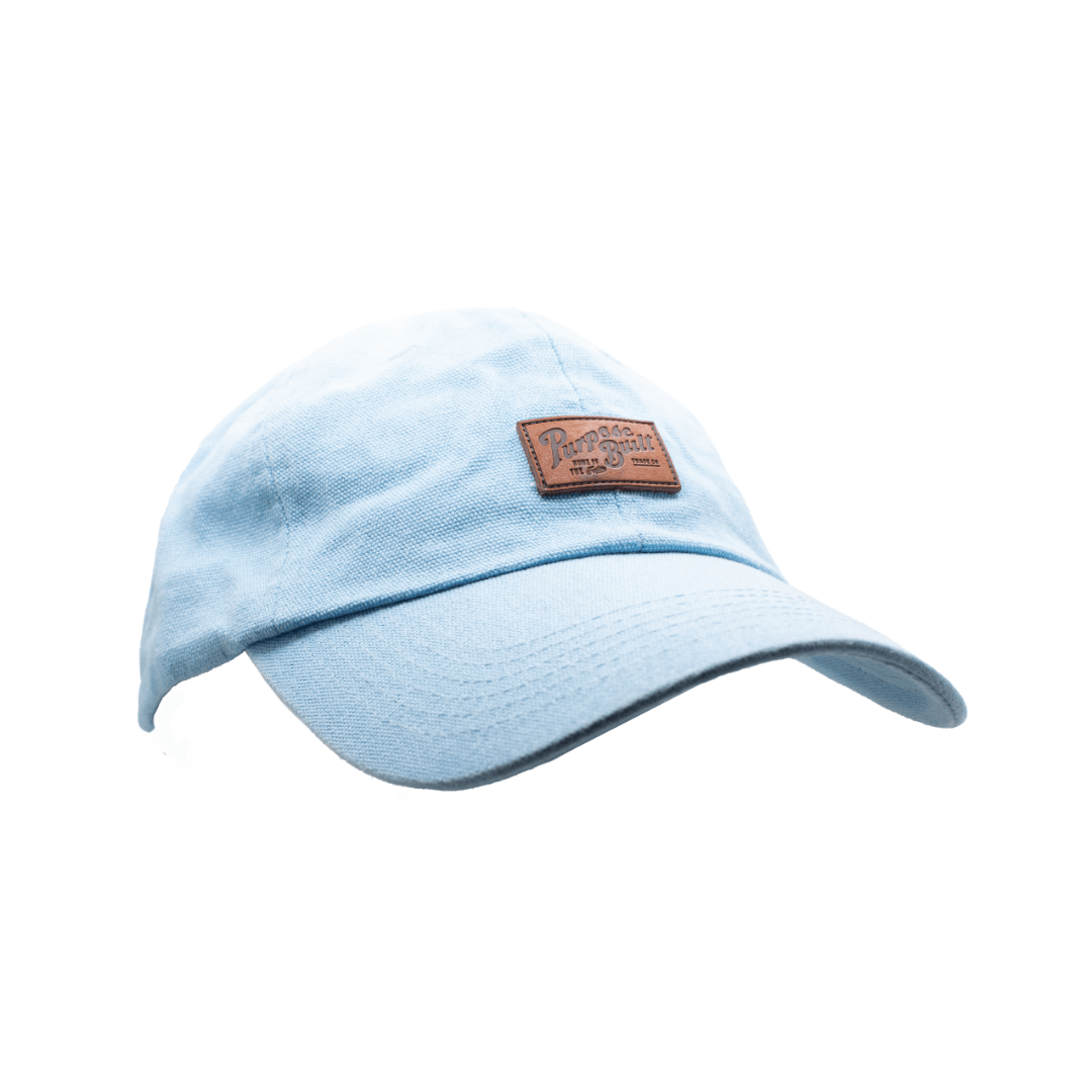 Stylish Light Blue Lowdown Hat for Men & Women - Perfect for Outdoor Activities, Beach, and Casual Wear