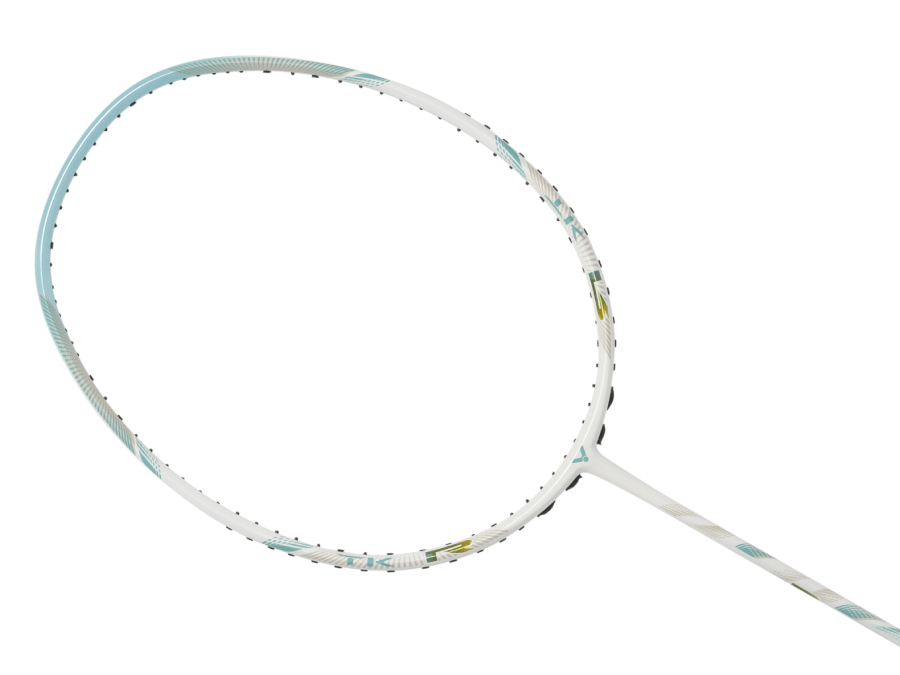 Victor Thruster K R Unstrung Badminton Racket - Professional Carbon Fiber Badminton Racquet [Cockatoo Green] TK-R | Lightweight & Durable for Competitive Play & Training