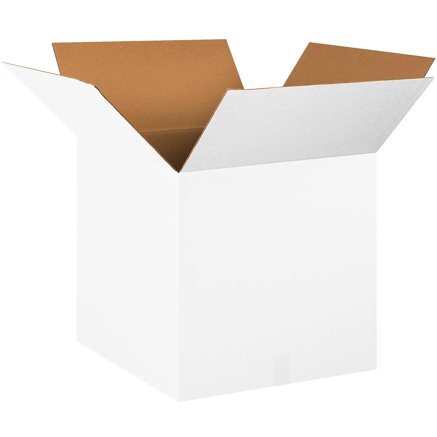 AVIDITI 20x20x20 Inches White Corrugated Shipping Boxes (25 Pack) - Small Business Packaging, Mailing, Gift Boxes & Storage Solutions for Ecommerce, Home & Office Organization