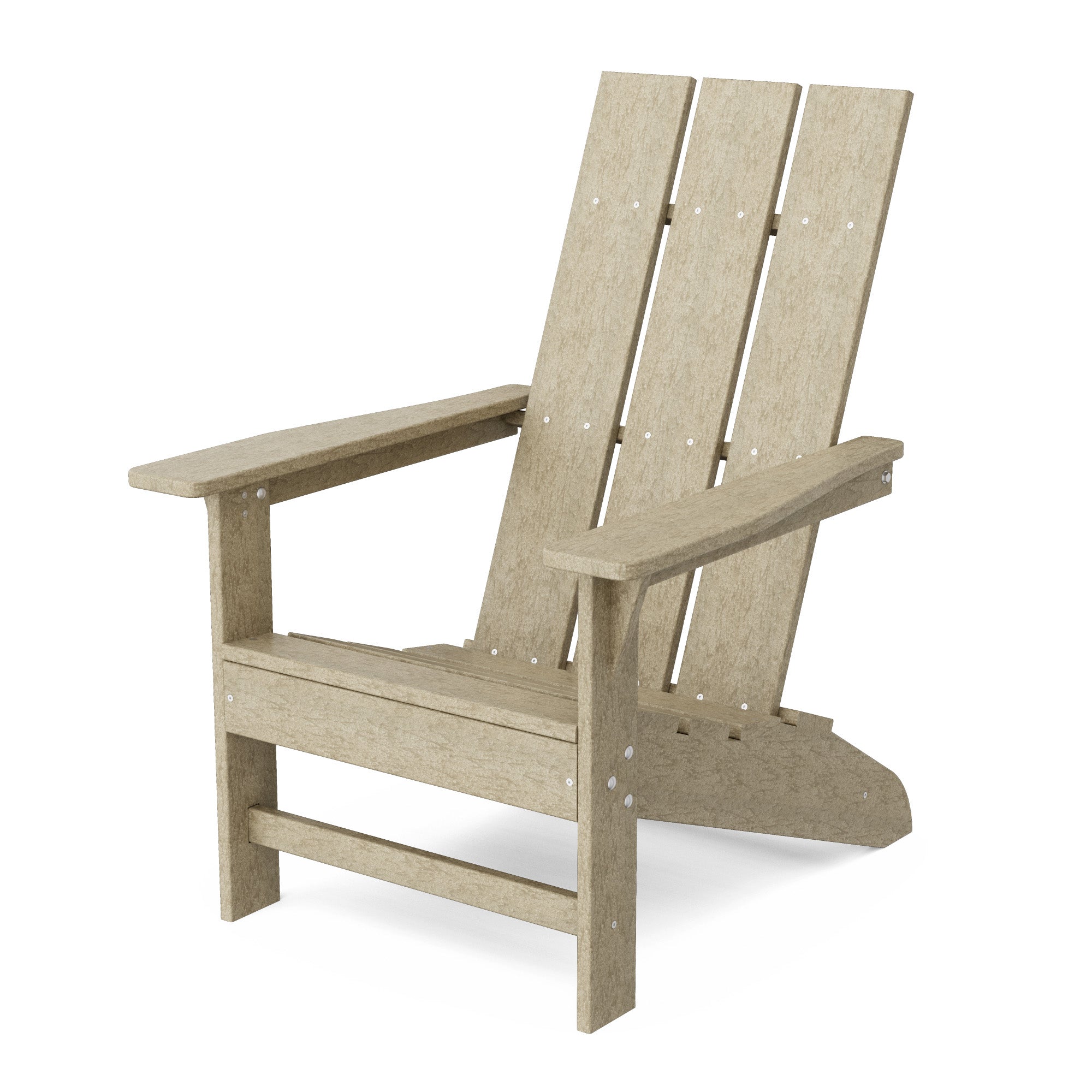 Freedom Modern Adirondack Chair - Weather-Resistant Outdoor Lounge Chair for Patio, Garden & Poolside Relaxation | Comfortable & Durable Polywood Furniture