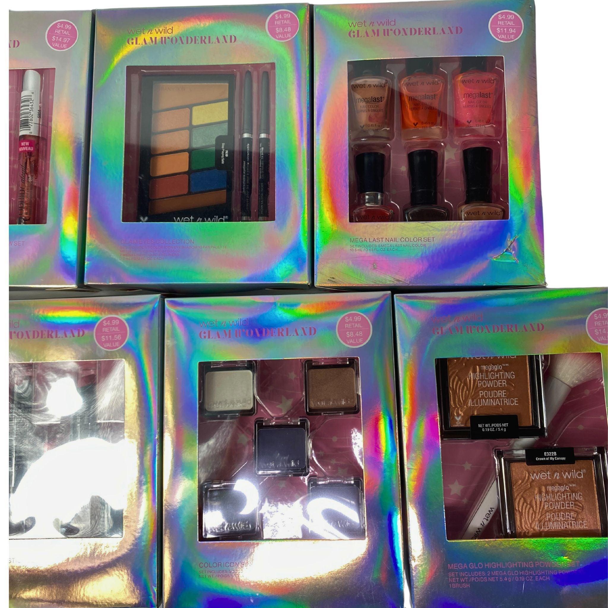 Wet N Wild Glam Wonderland Assorted Mix - 60 Piece Eyeshadow Palette Set for Party, Halloween & Special Occasion Makeup