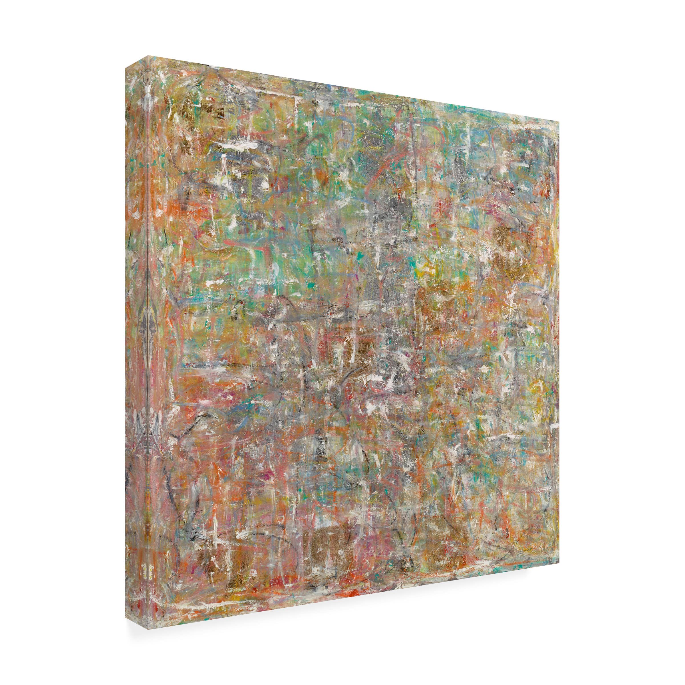 Trademark Fine Art 'April' Canvas Wall Art by Sona - Modern Home Decor for Living Room, Bedroom & Office