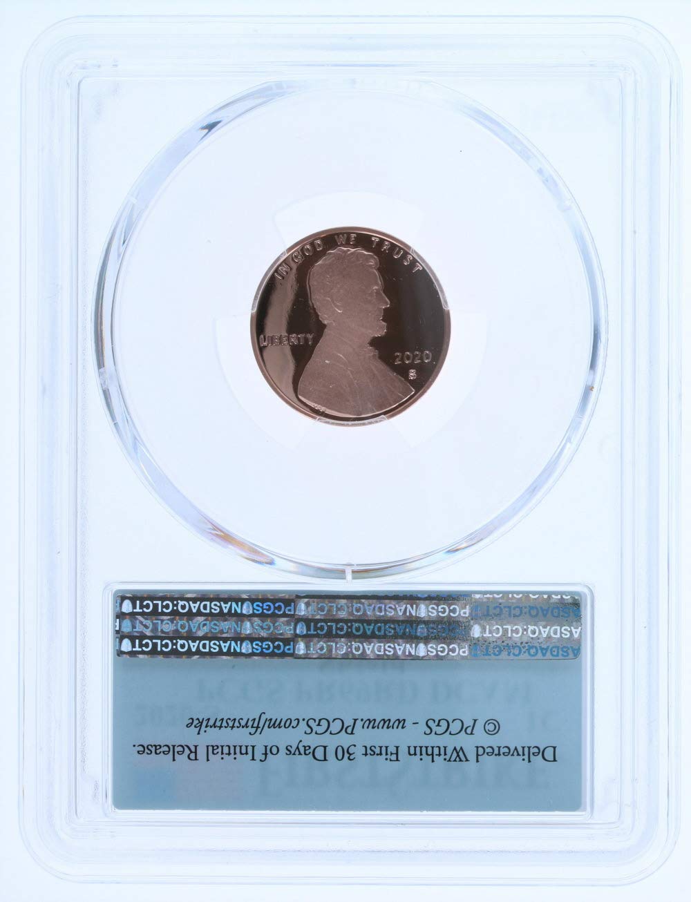 2020 S Lincoln Shield Cent PR-70 PCGS First Strike DCAM Flag Label - Rare Proof Coin for Collectors, Perfect for Coin Collections & Historical Investments