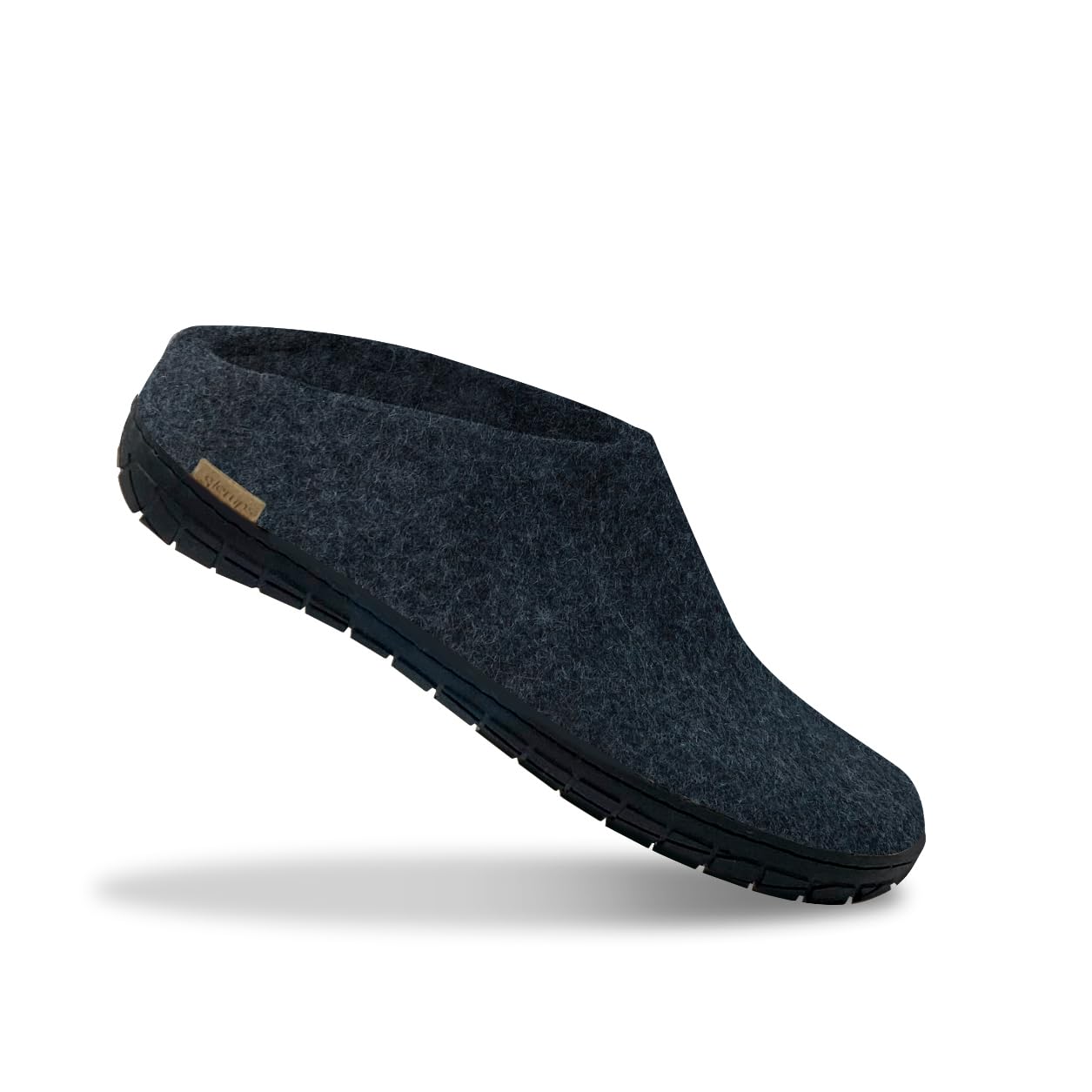 Premium Unisex Wool Slippers with Rubber Sole - GLERUPS Slip-On Indoor/Outdoor House Shoes for Women & Men | Perfect for Home, Office & Casual Wear