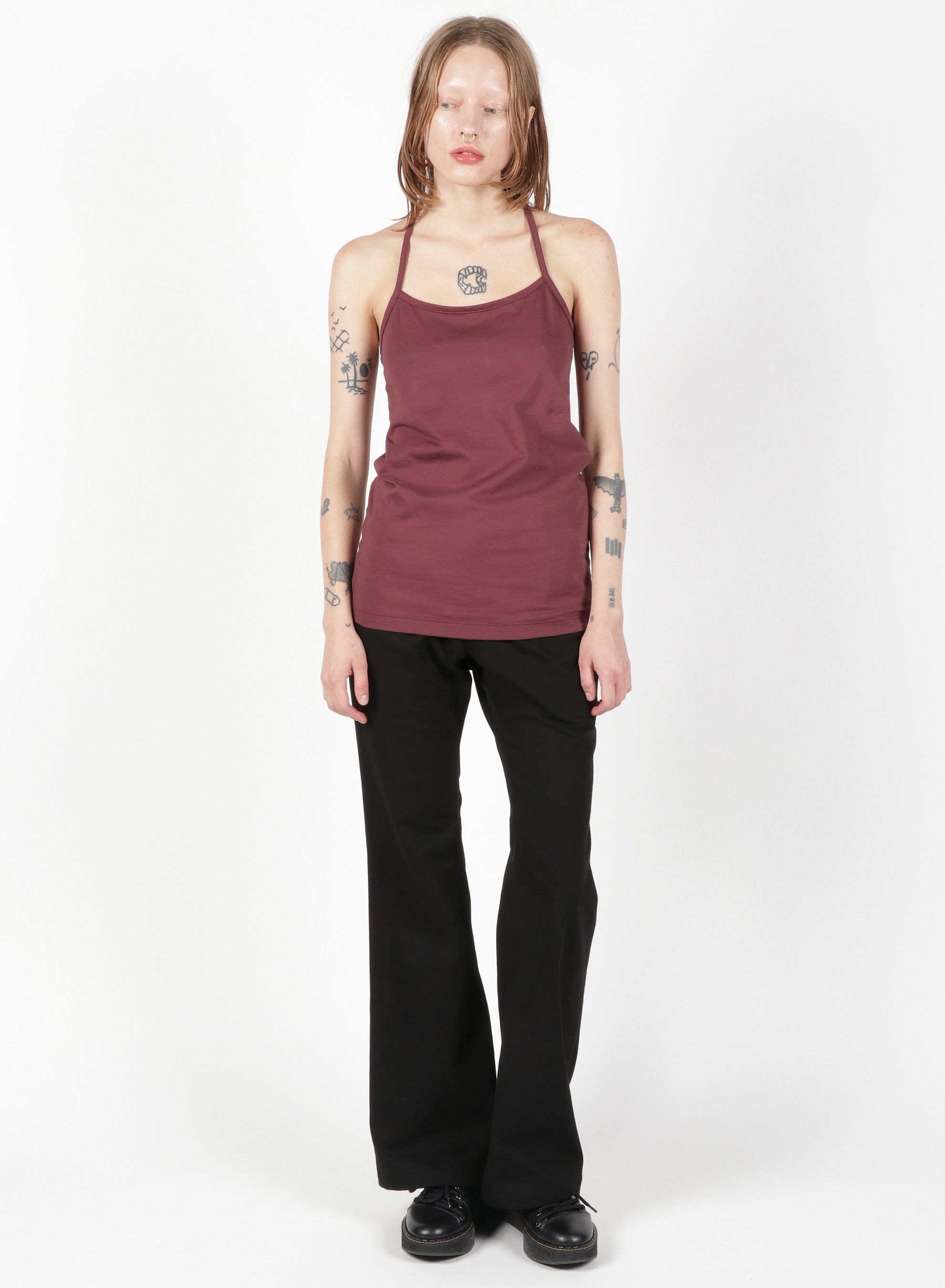 Soft Cotton Plain Stitch Camisole for Women - Comfortable Sleeveless Undershirt - Perfect for Layering, Sleepwear & Summer Outfits