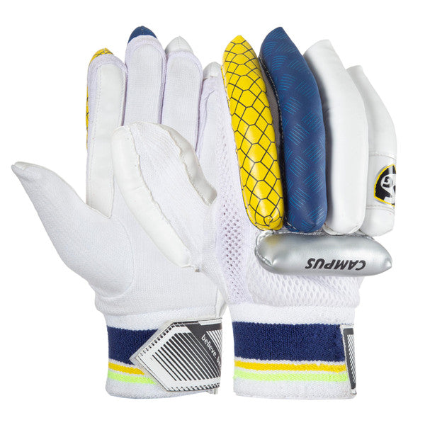 SG Campus Batting Gloves for Baseball & Softball - Breathable & Grip-Enhanced Training Gloves - Perfect for Practice, Games & Outdoor Sports