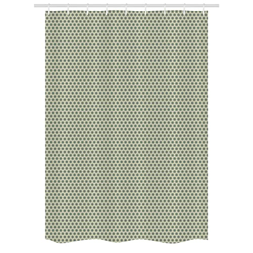 Pale Green Grey and White