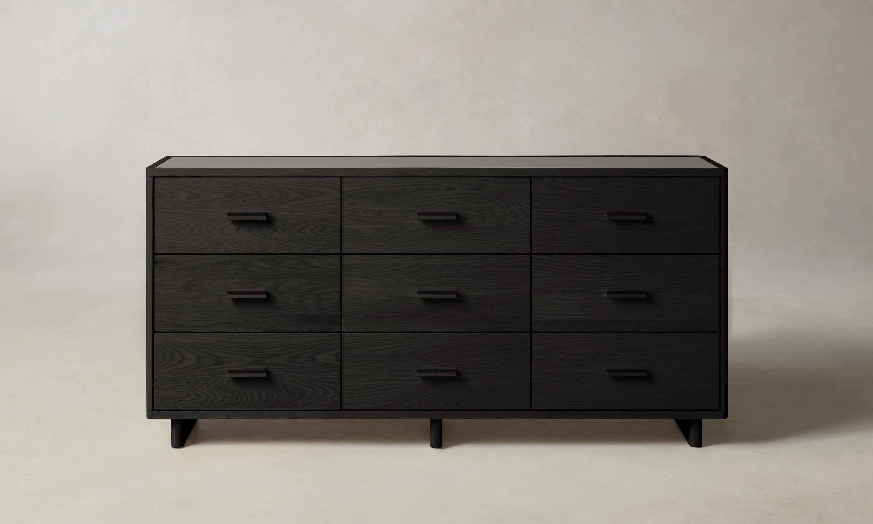 Clinton 9-Drawer Dresser - Solid Wood Bedroom Chest with Smooth Gliding Drawers | Perfect for Bedroom Storage, Guest Room Organization & Nursery Furniture