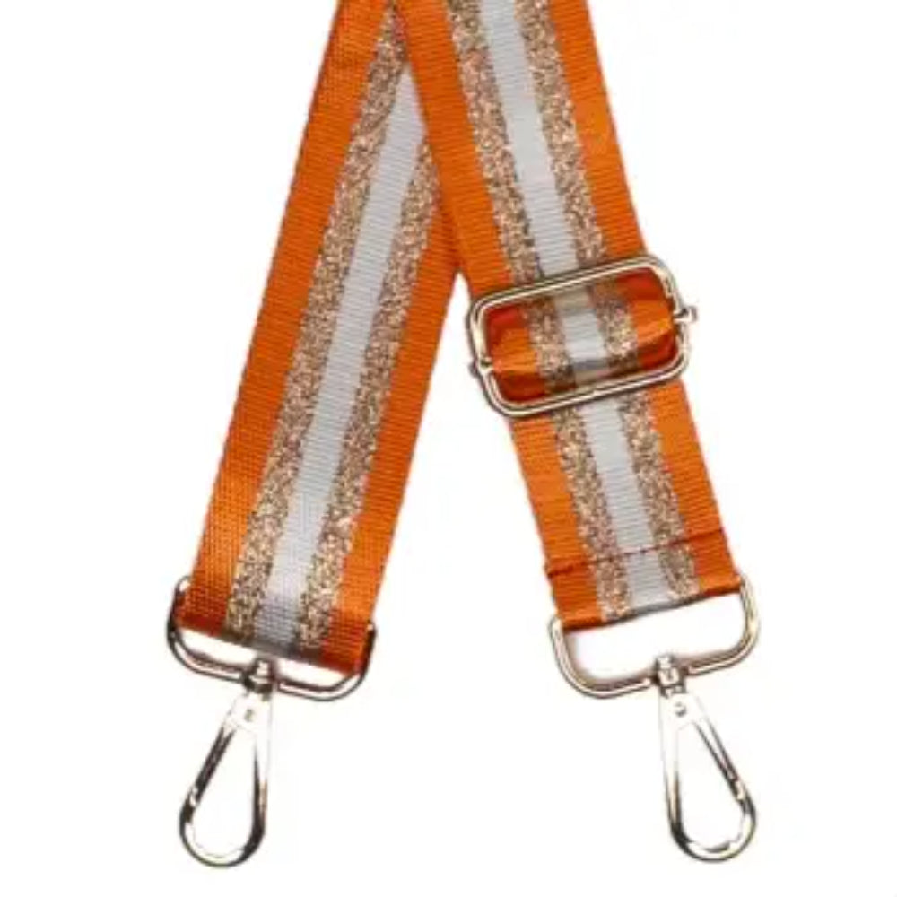 Stylish Orange Game Day Purse with Adjustable Crossbody Strap - Perfect for Sports Events, Concerts & Travel