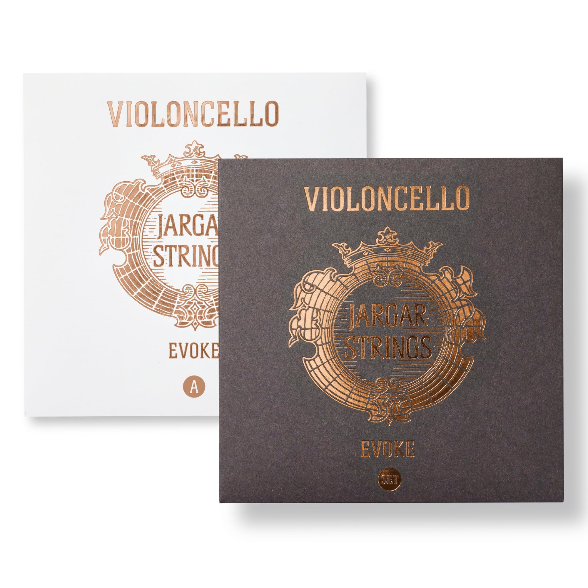 Jargar Evoke Cello A String - Professional Carbon Steel Core Cello Strings for Advanced Players | Bright, Focused Sound with Rich Timbre | Handcrafted in Denmark | Perfect for Solo Performances, Orchestras & Practice Sessions