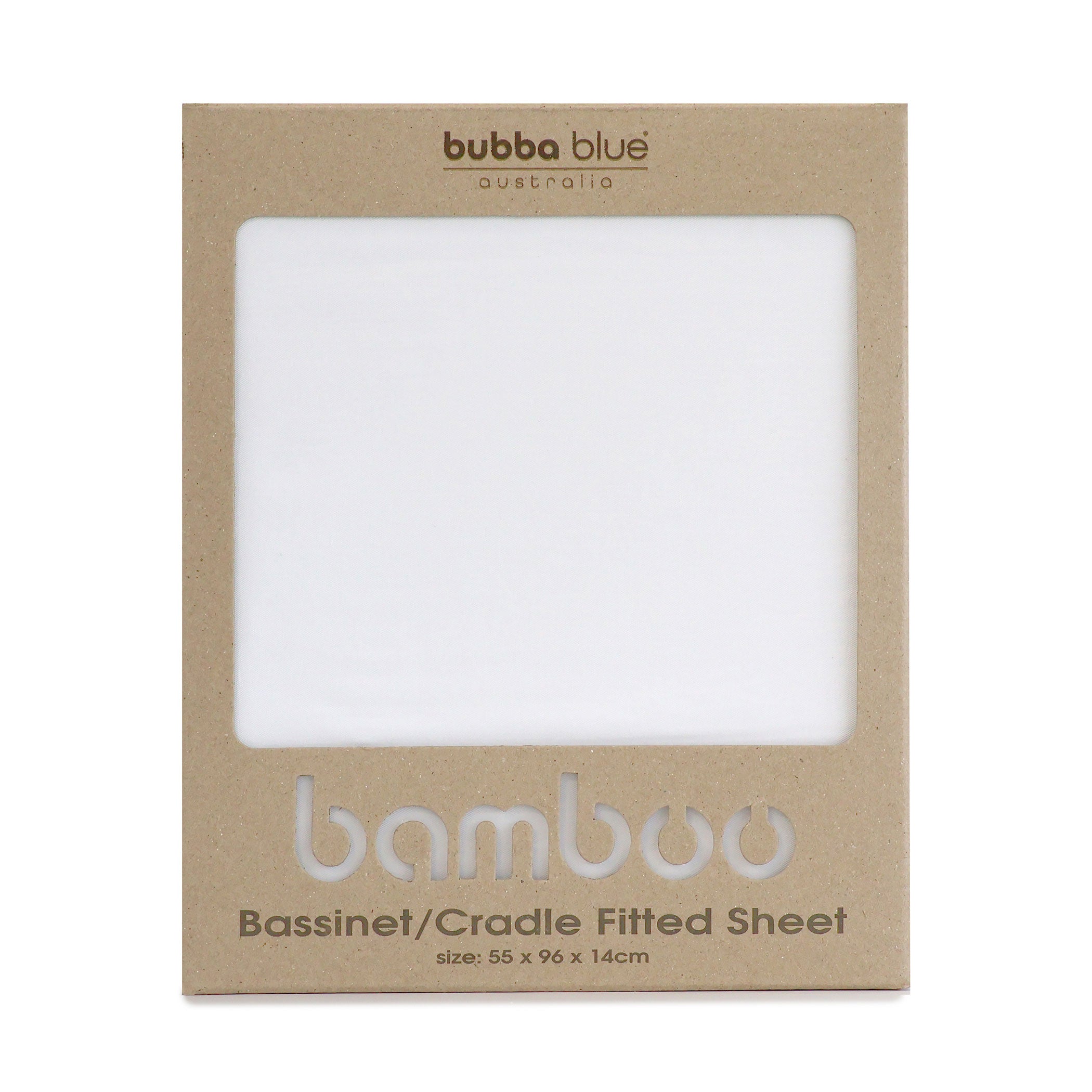 Organic Bamboo Bassinet Fitted Sheet - Soft, Breathable Crib Sheet for Newborn Baby - Perfect for Nursery, Travel & Co-Sleeping
