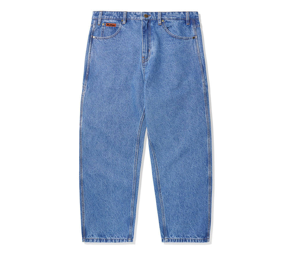 Stylish Baggy Denim Jeans for Women & Men - High Waisted Loose Fit Comfortable Jeans - Perfect for Casual Wear, Street Style & Everyday Outfits