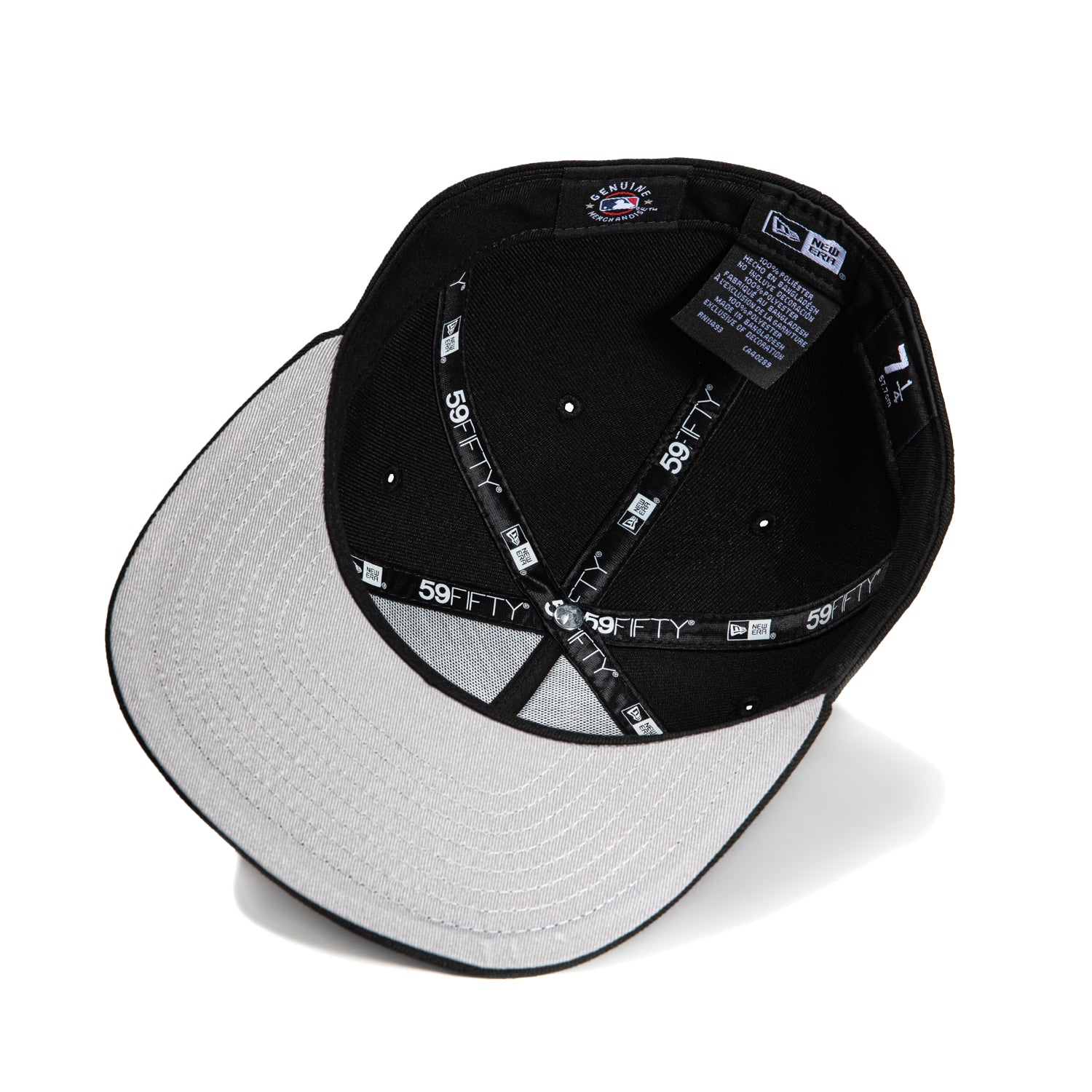 New Era 59Fifty MLB Chicago White Sox Snapback Baseball Cap - Black Adjustable Hat for Men & Women | Perfect for Games, Sports & Streetwear Fashion