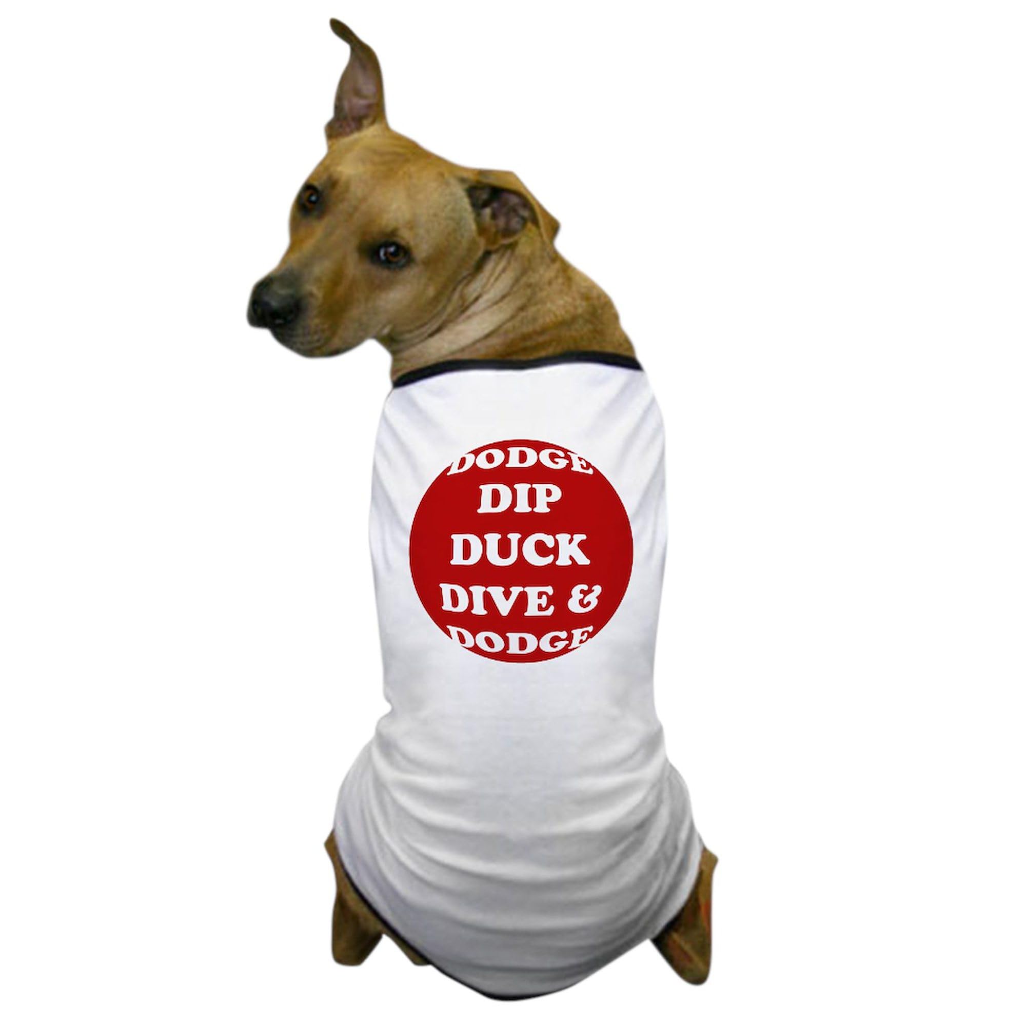 Dodge Dog T-Shirt - Funny Pet Clothing & Costume for Dogs | Perfect for Pet Lovers, Dog Parties & Halloween Costumes