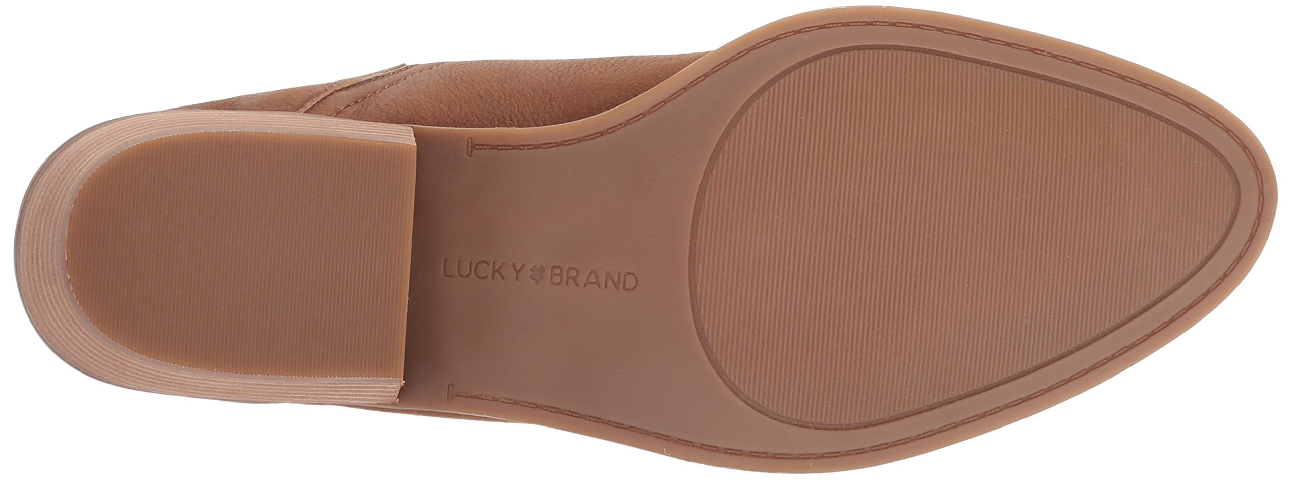 Lucky Brand Women's Fausst Ankle Boots - Stylish Leather Chelsea Boots for Women, Comfortable Low Heel Booties for Casual Wear & Fall Fashion