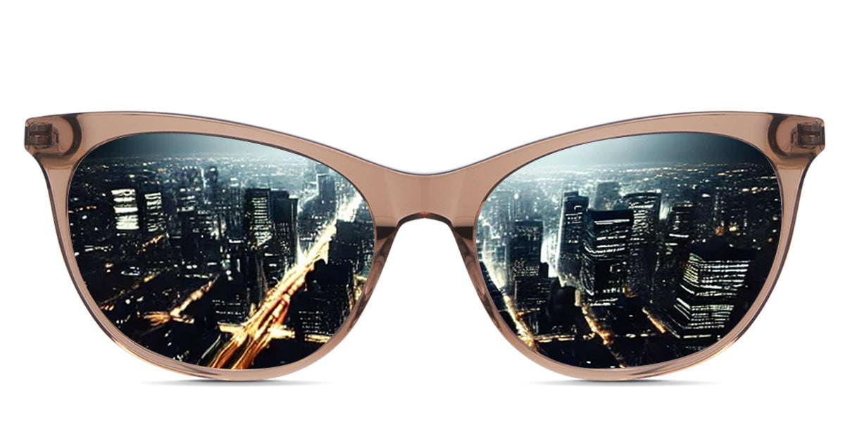 Gaia Women's Prescription Polarized Sunglasses - UV Protection, Anti-Glare for Driving, Outdoor & Fashion Use