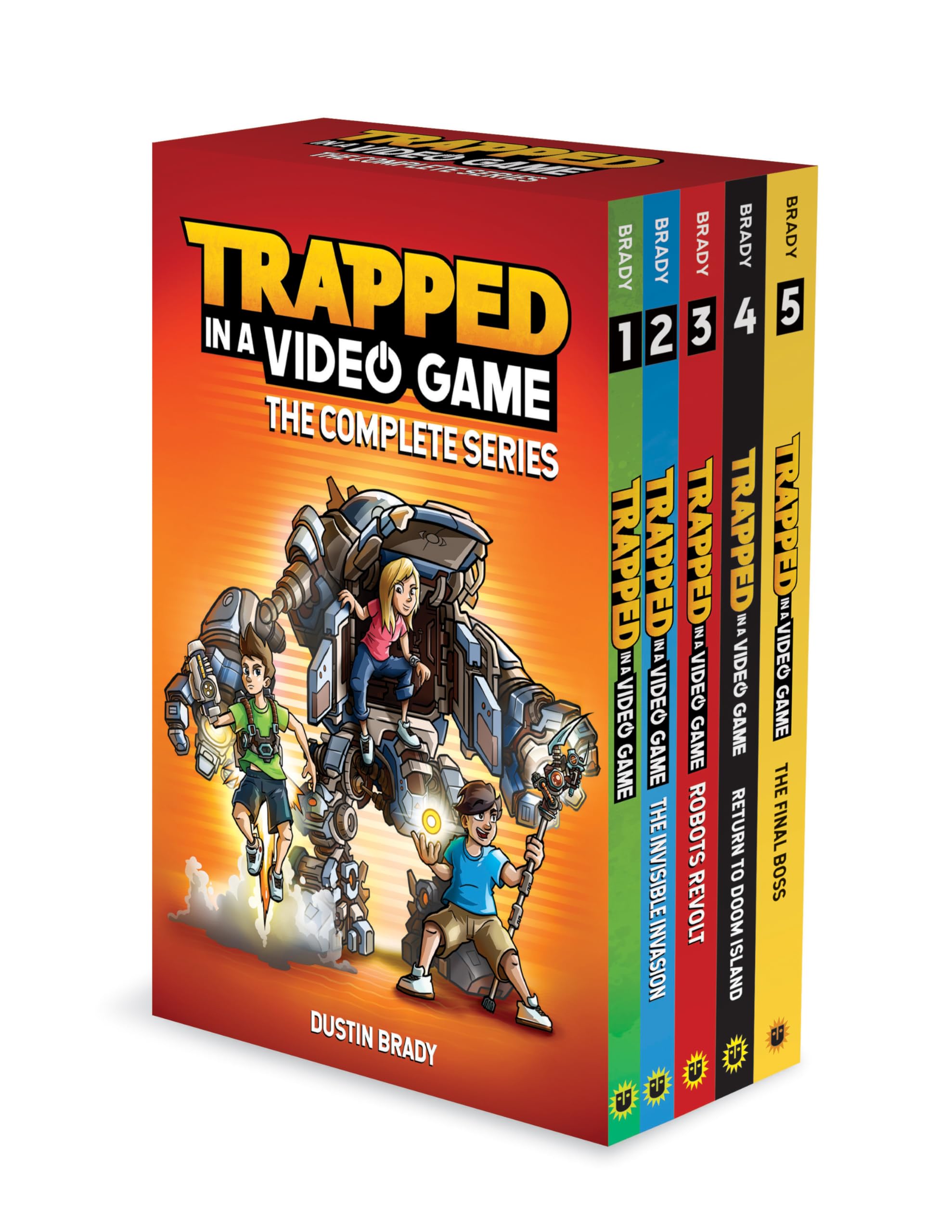 Trapped in a Video Game: The Complete Series - Action-Packed Sci-Fi Adventure Books for Teens & Young Adults | Perfect for Gaming Enthusiasts & Fantasy Readers