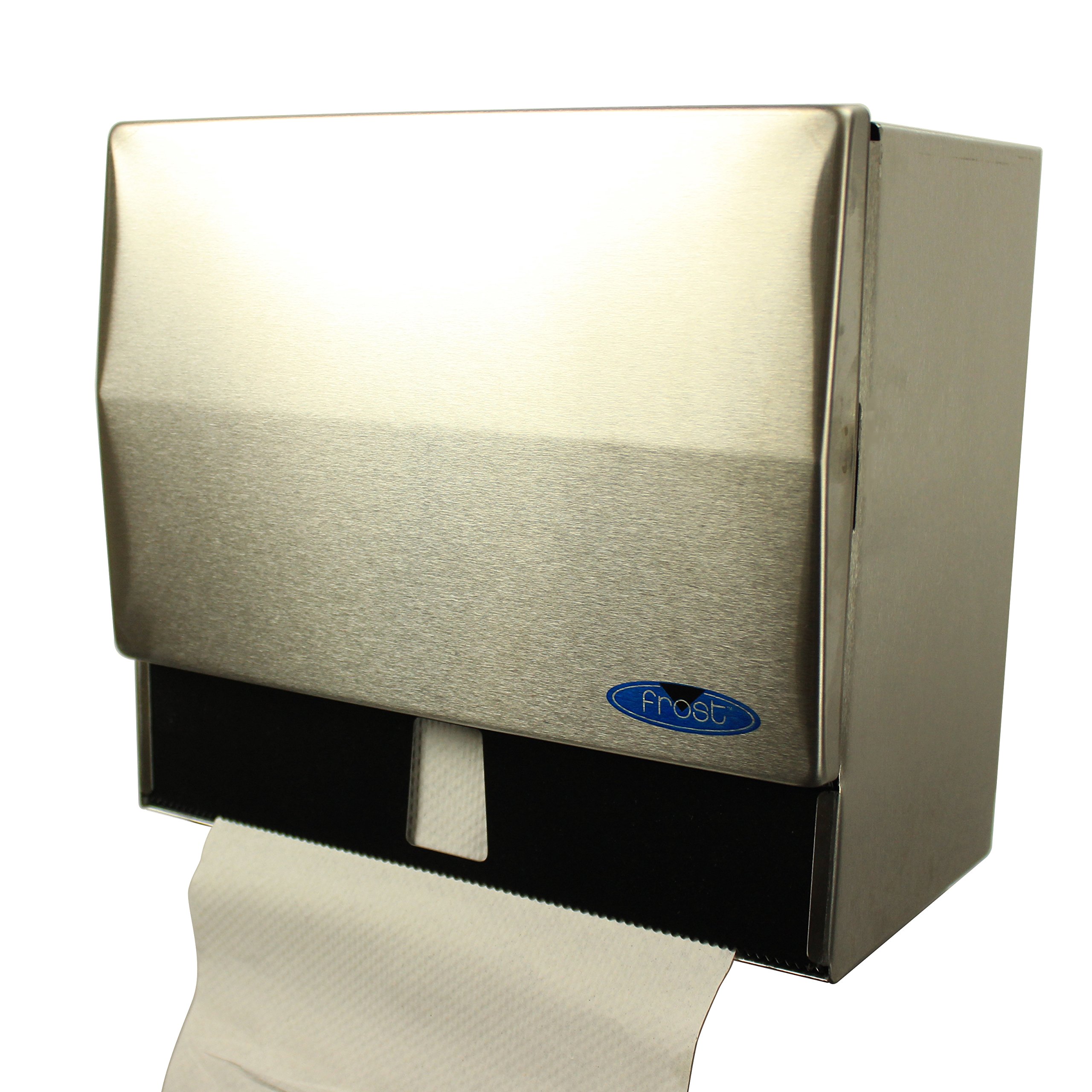 Frost 103 Stainless Steel Paper Towel Dispenser - Heavy Duty Commercial Grade for Kitchen, Restaurant & Office Use