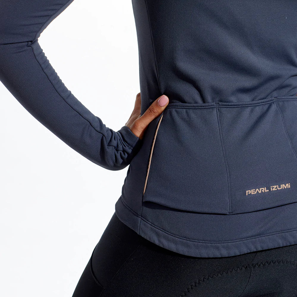 Women's Attack Thermal Jersey - Long Sleeve Fleece Lined Winter Shirt for Running, Hiking & Outdoor Activities - 11222109