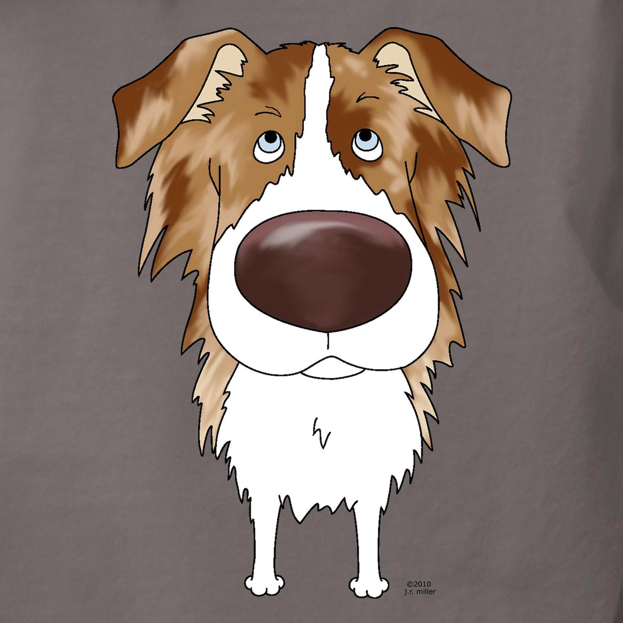 Big Nose Aussie T-Shirt for Women - Comfort Colors Soft Cotton Tee - Funny Australian Gift for Travel Lovers & Adventure Enthusiasts